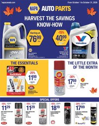 NAPA Auto Parts weekly flyer