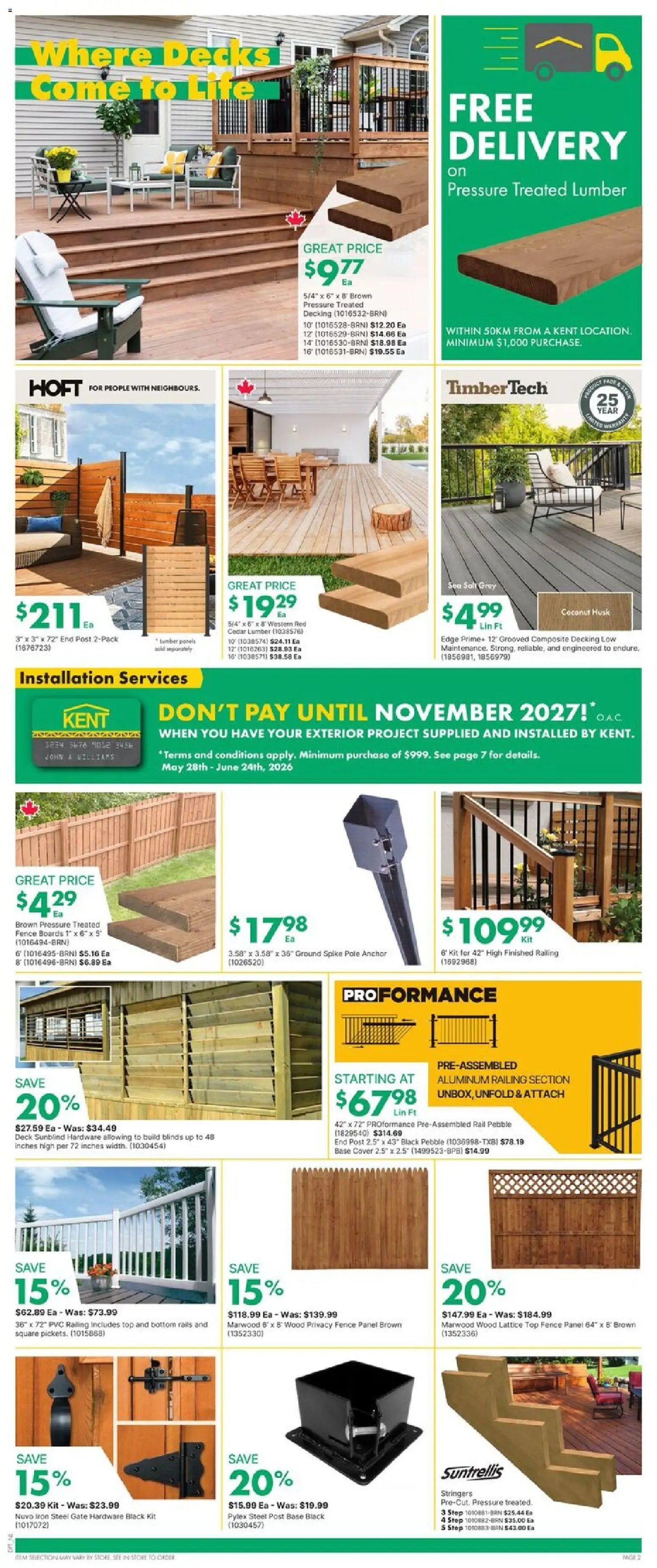 Kent weekly flyer - NL