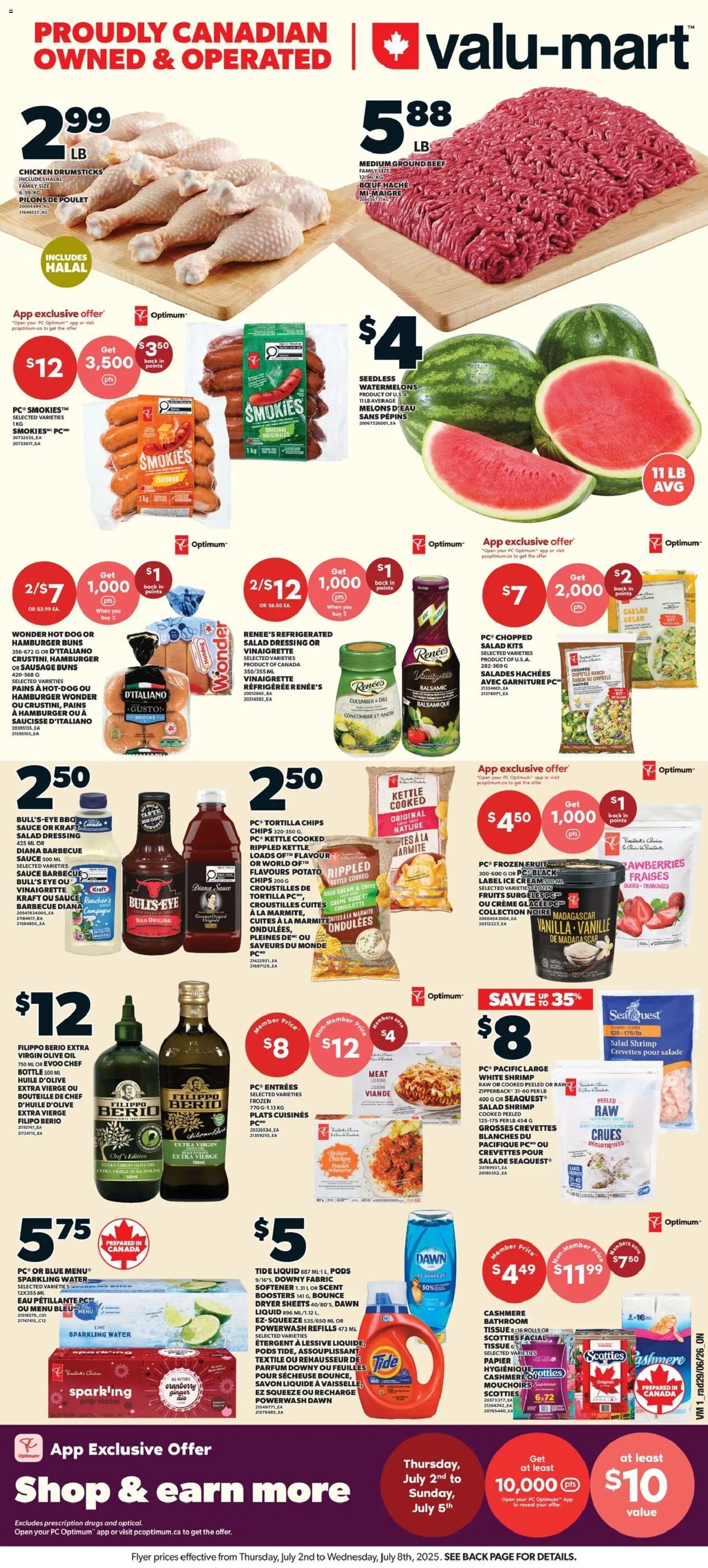 Valu Mart weekly flyer