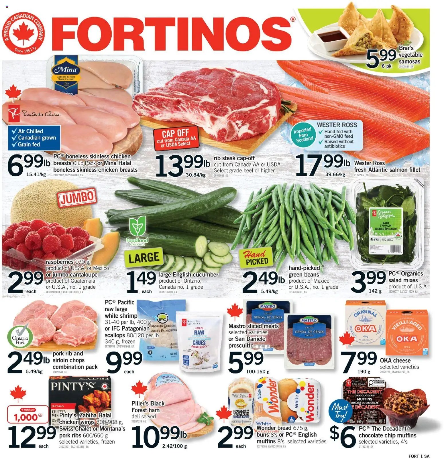 Fortinos weekly flyer - Brampton (2026-05-21 - 2026-05-27) | 1