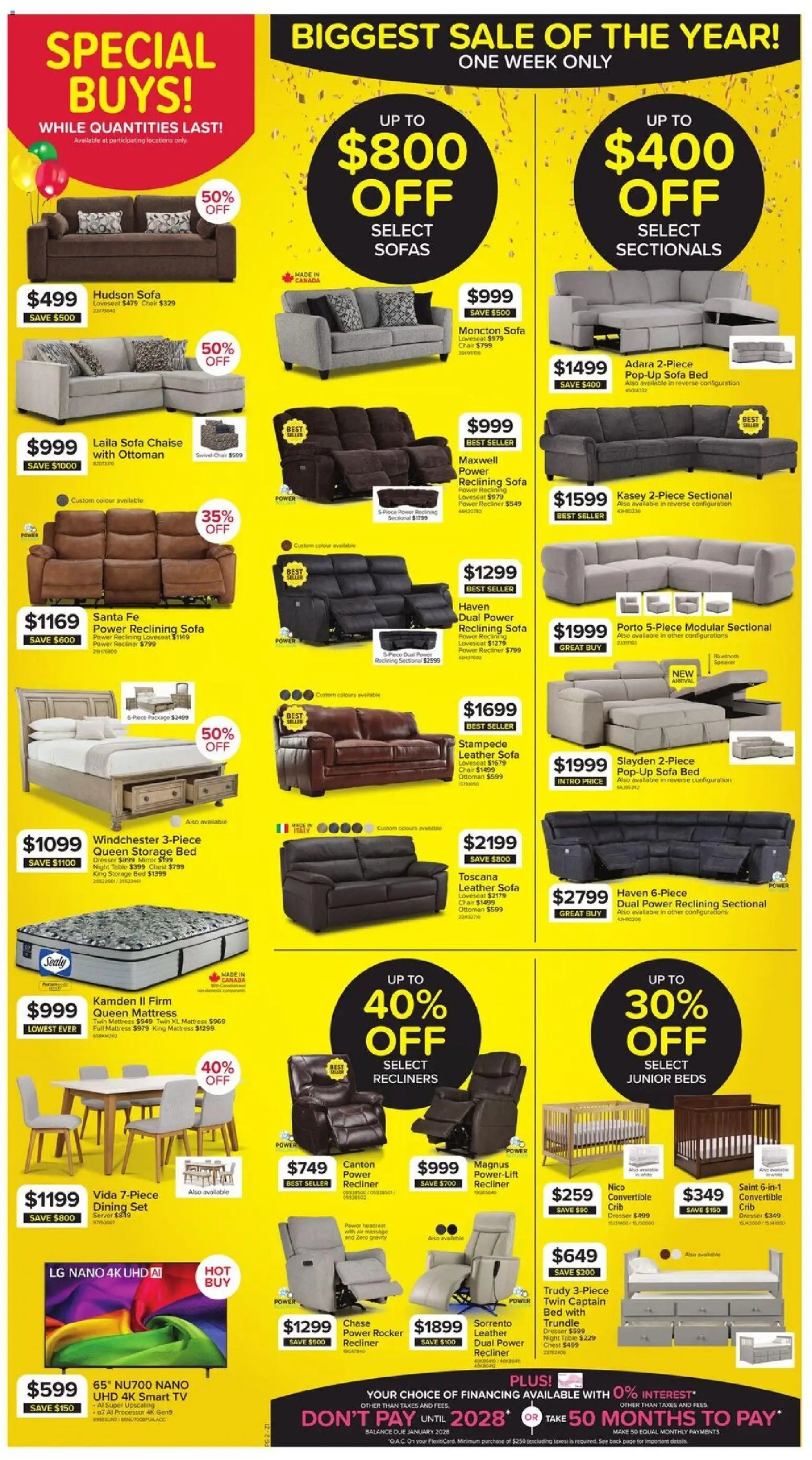 Leon's weekly flyer / circulaire