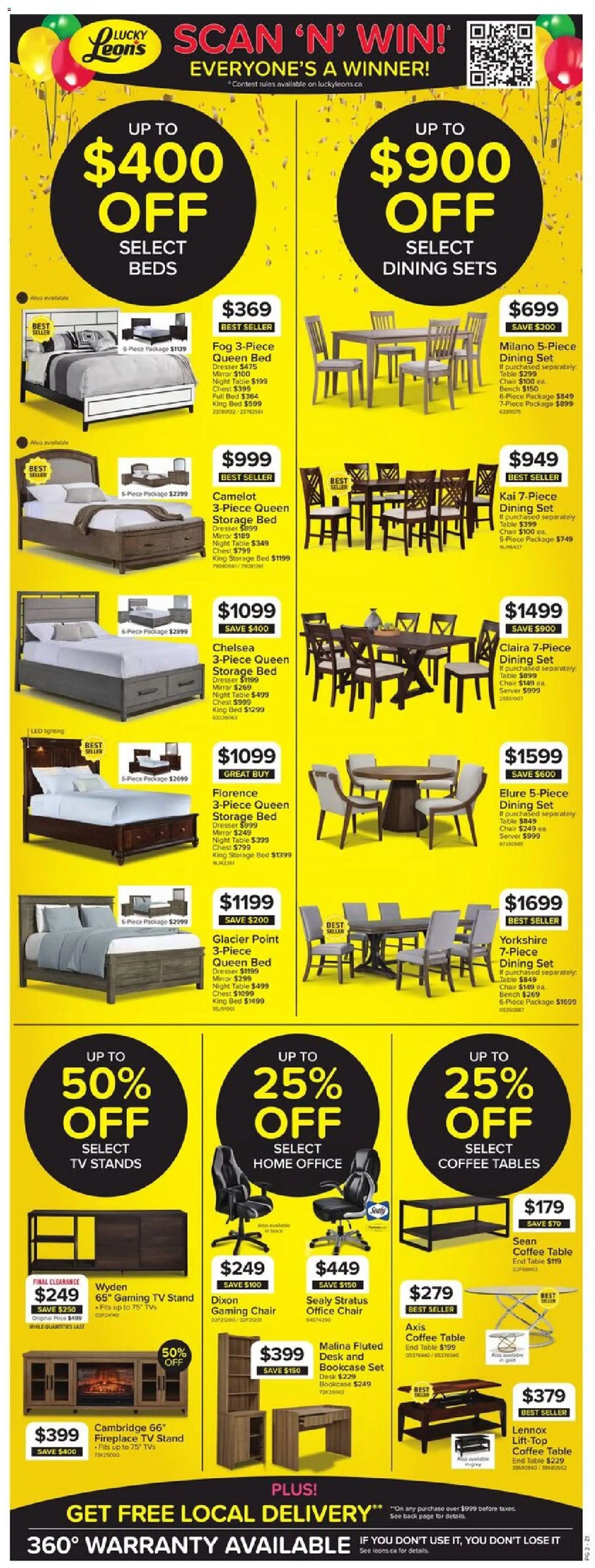 Leon's weekly flyer / circulaire