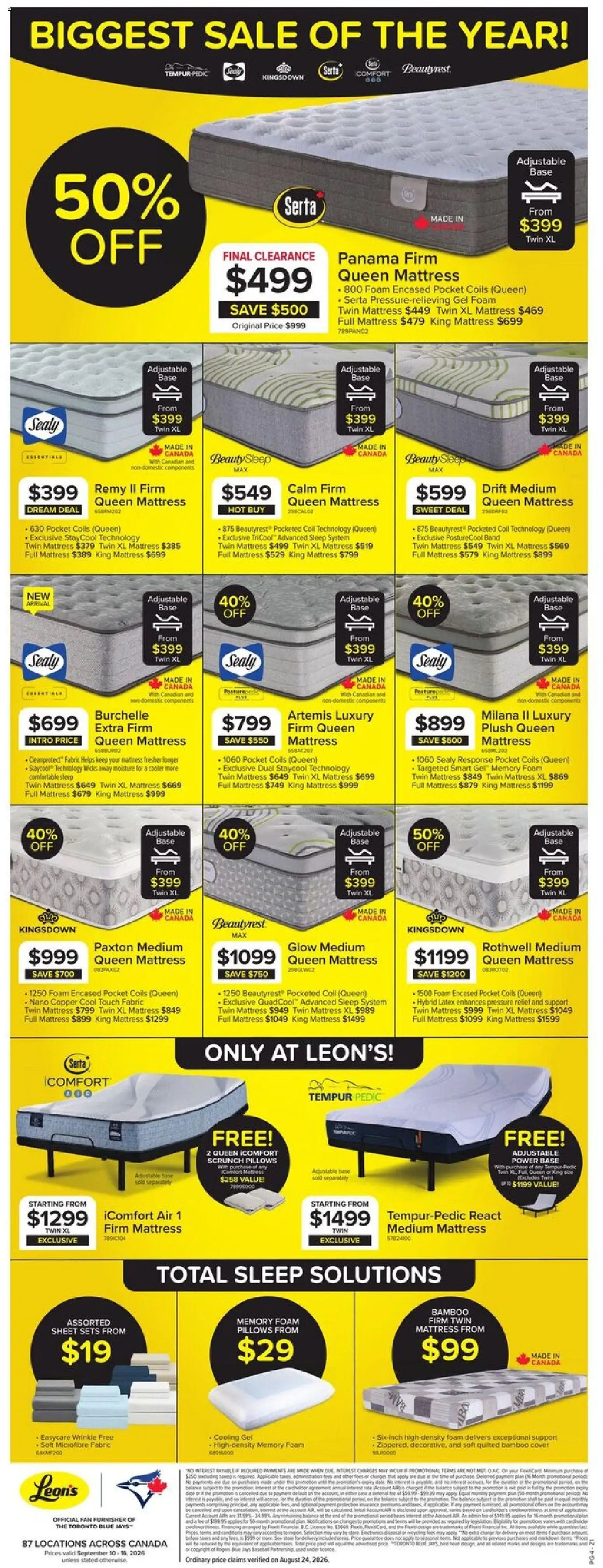 Leon's weekly flyer / circulaire