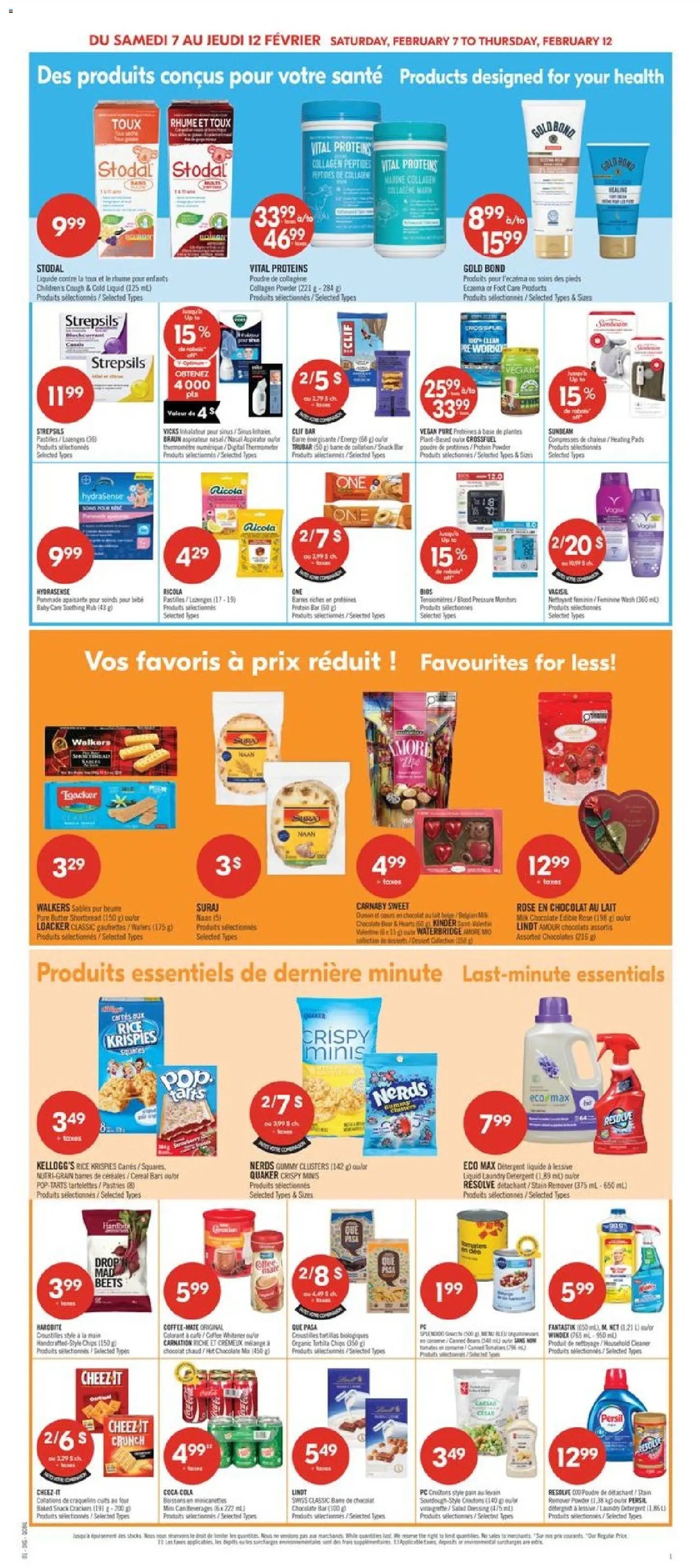Pharmaprix weekly flyer / circulaire