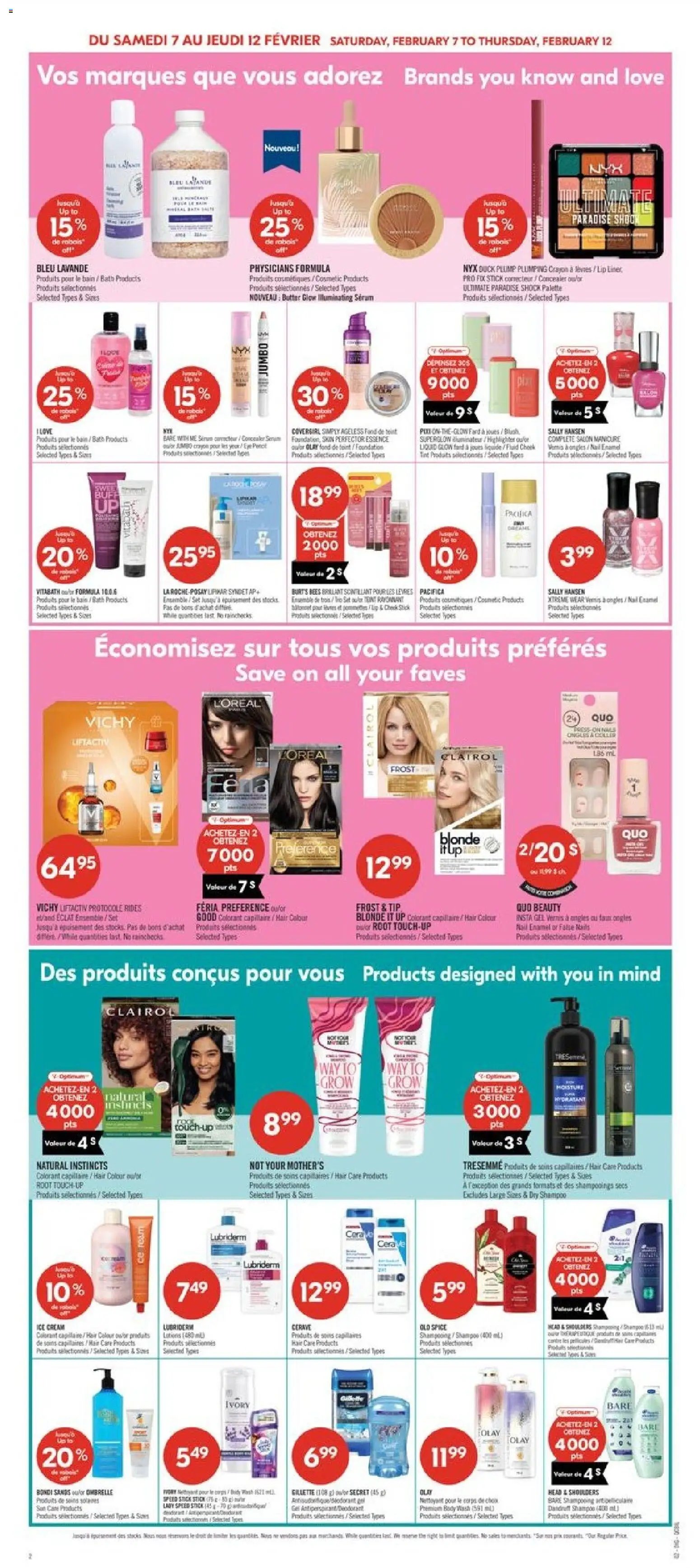 Pharmaprix weekly flyer / circulaire