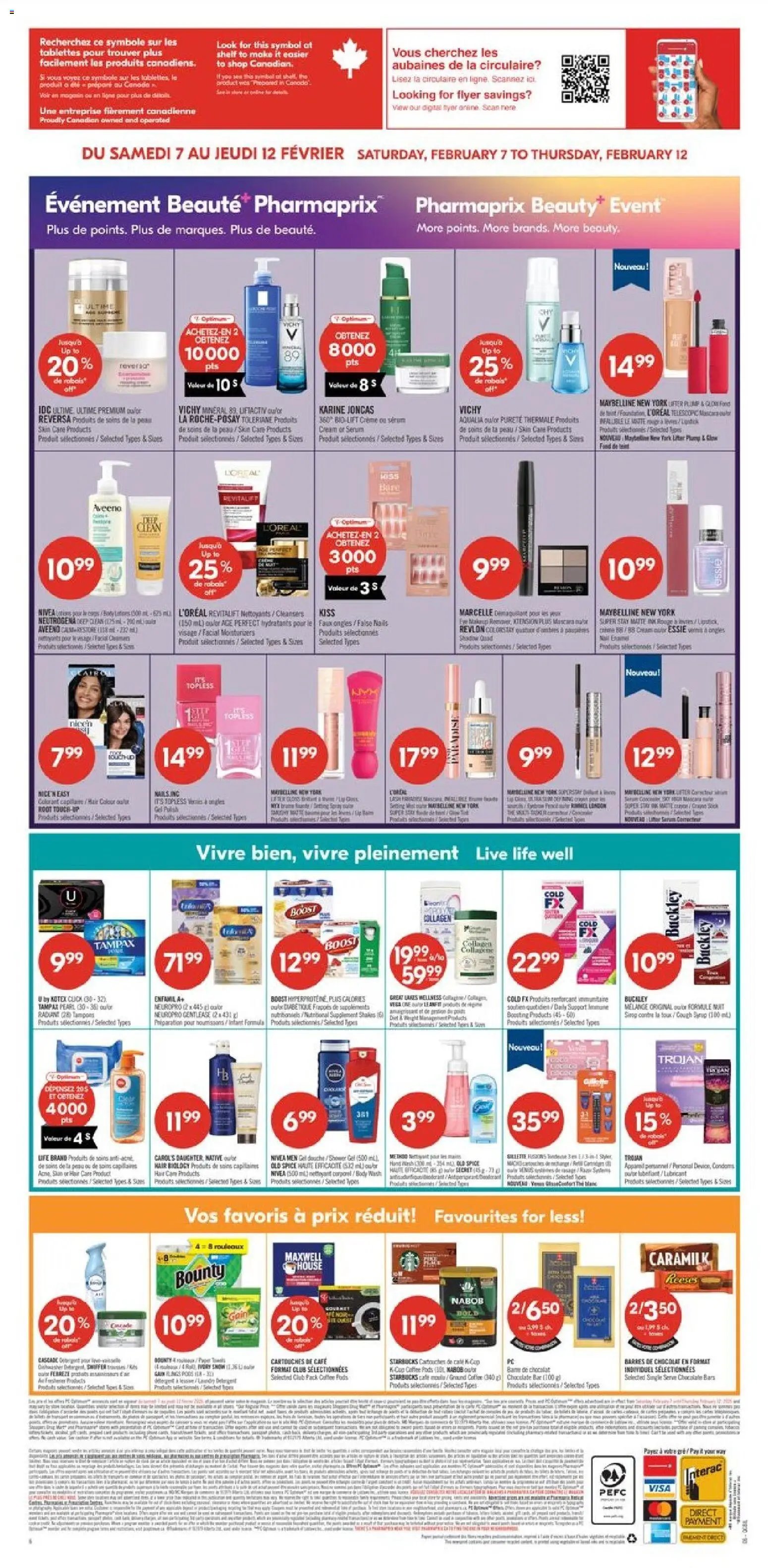 Pharmaprix weekly flyer / circulaire