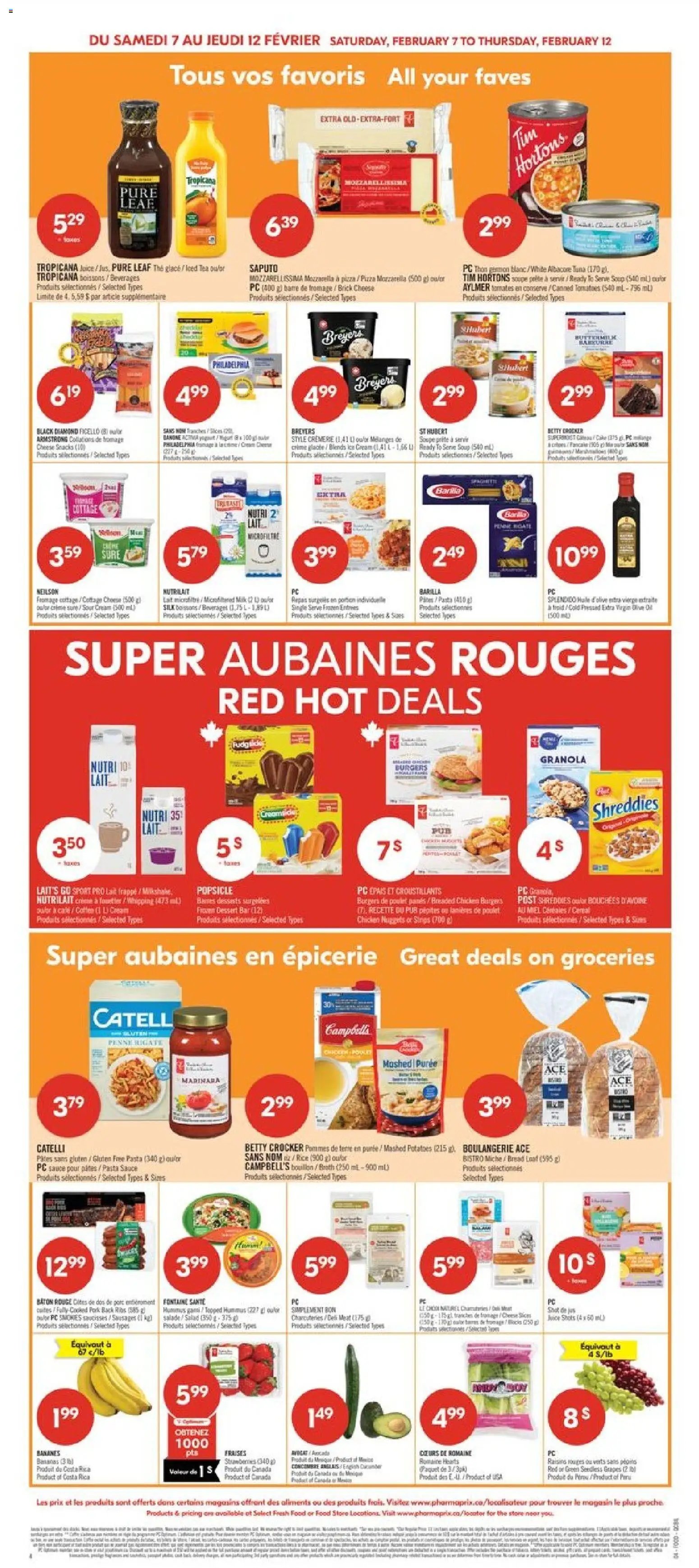 Pharmaprix weekly flyer / circulaire