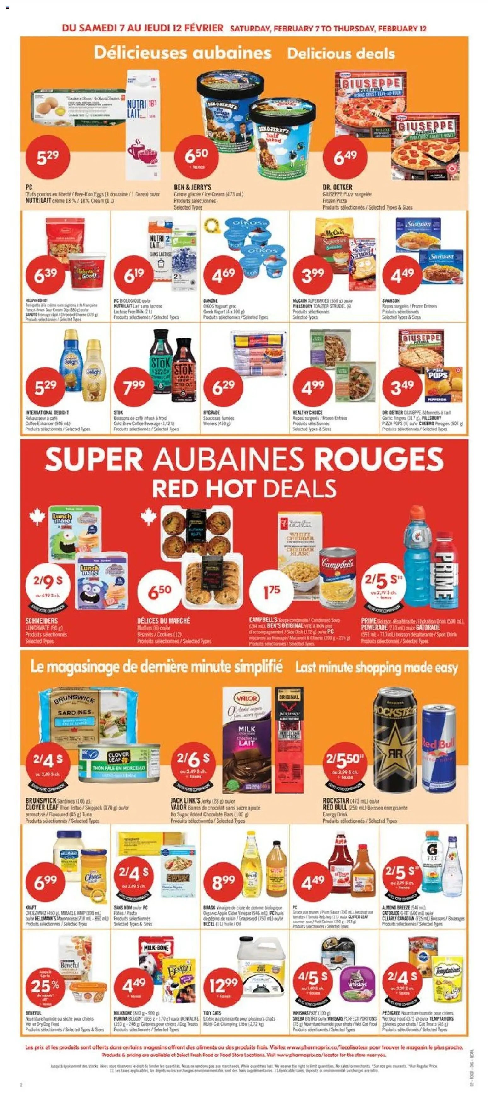 Pharmaprix weekly flyer / circulaire