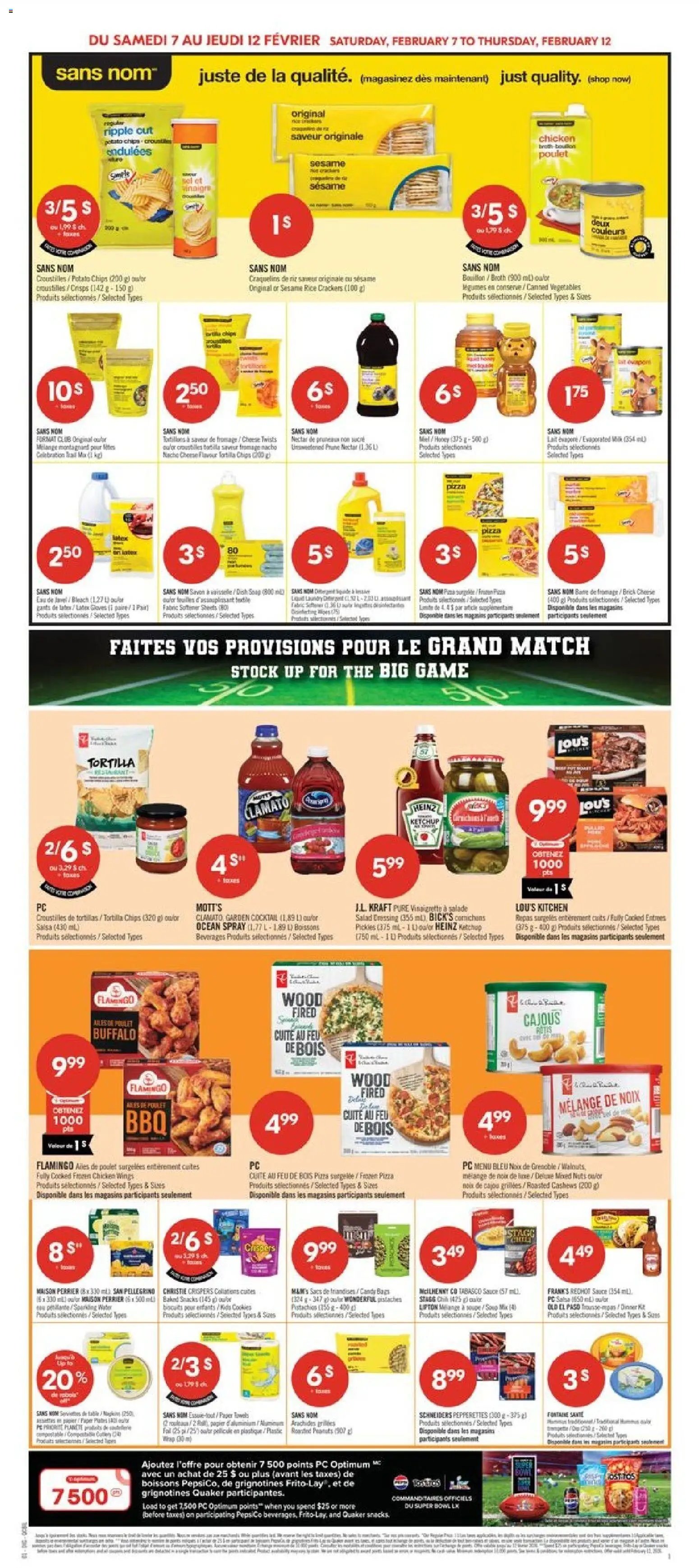 Pharmaprix weekly flyer / circulaire