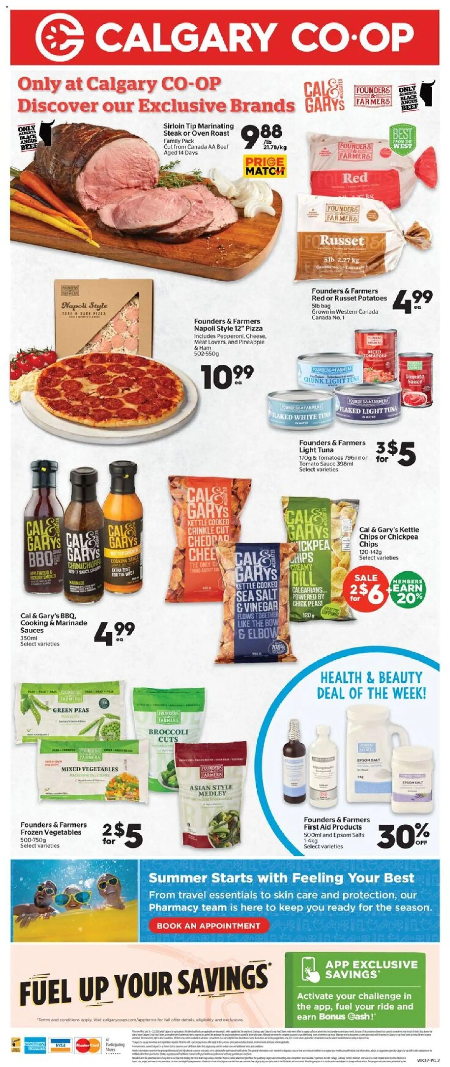 Calgary Co-op weekly flyer / circulaire
