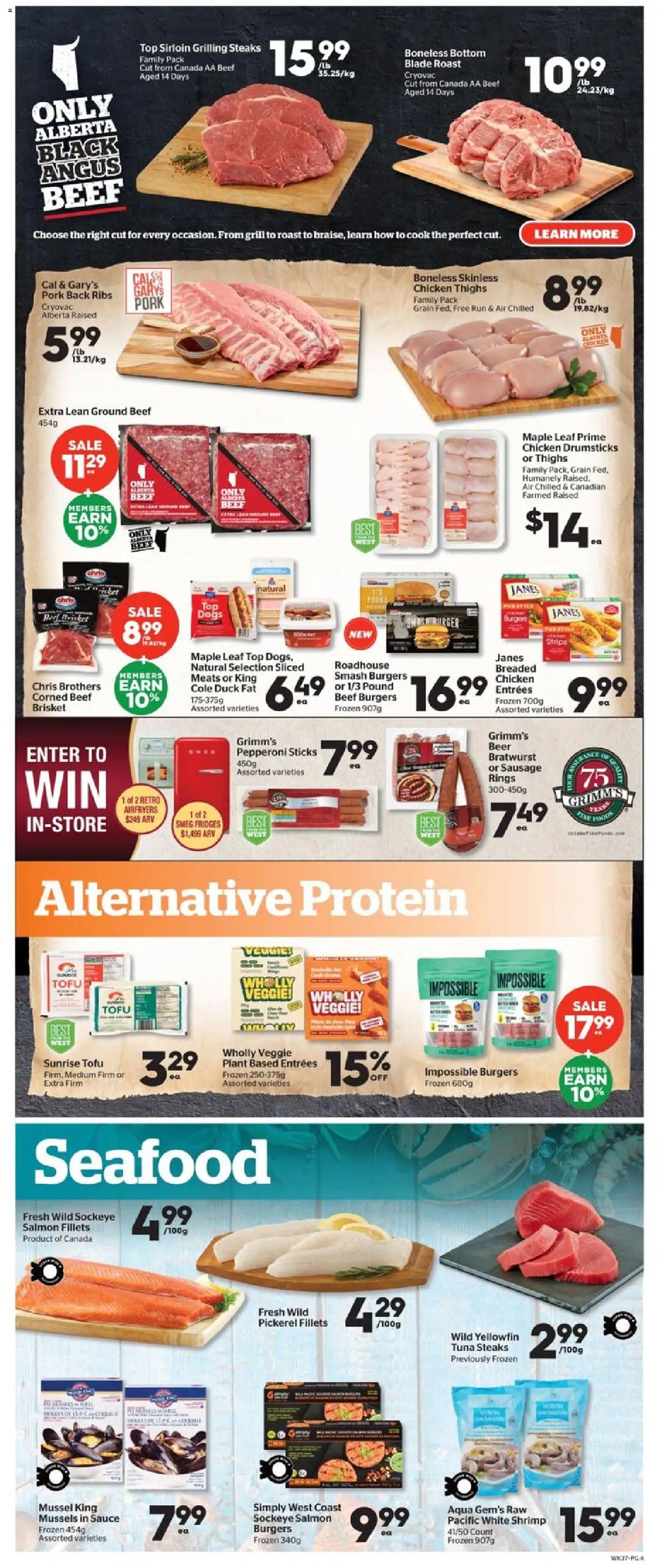 Calgary Co-op weekly flyer / circulaire