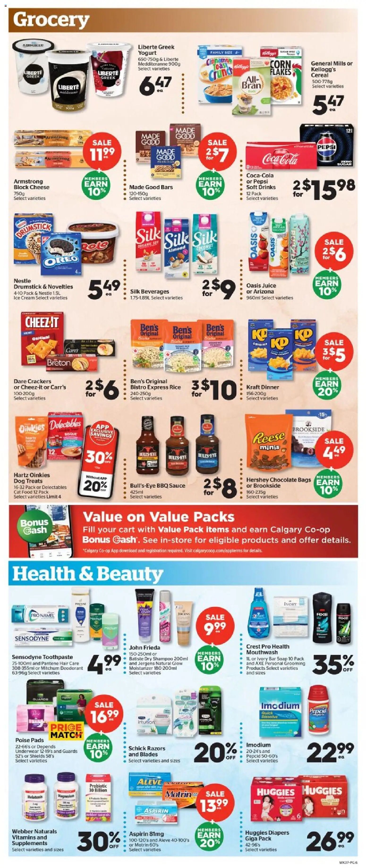 Calgary Co-op weekly flyer / circulaire