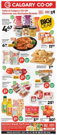 Calgary Co-op weekly flyer / circulaire