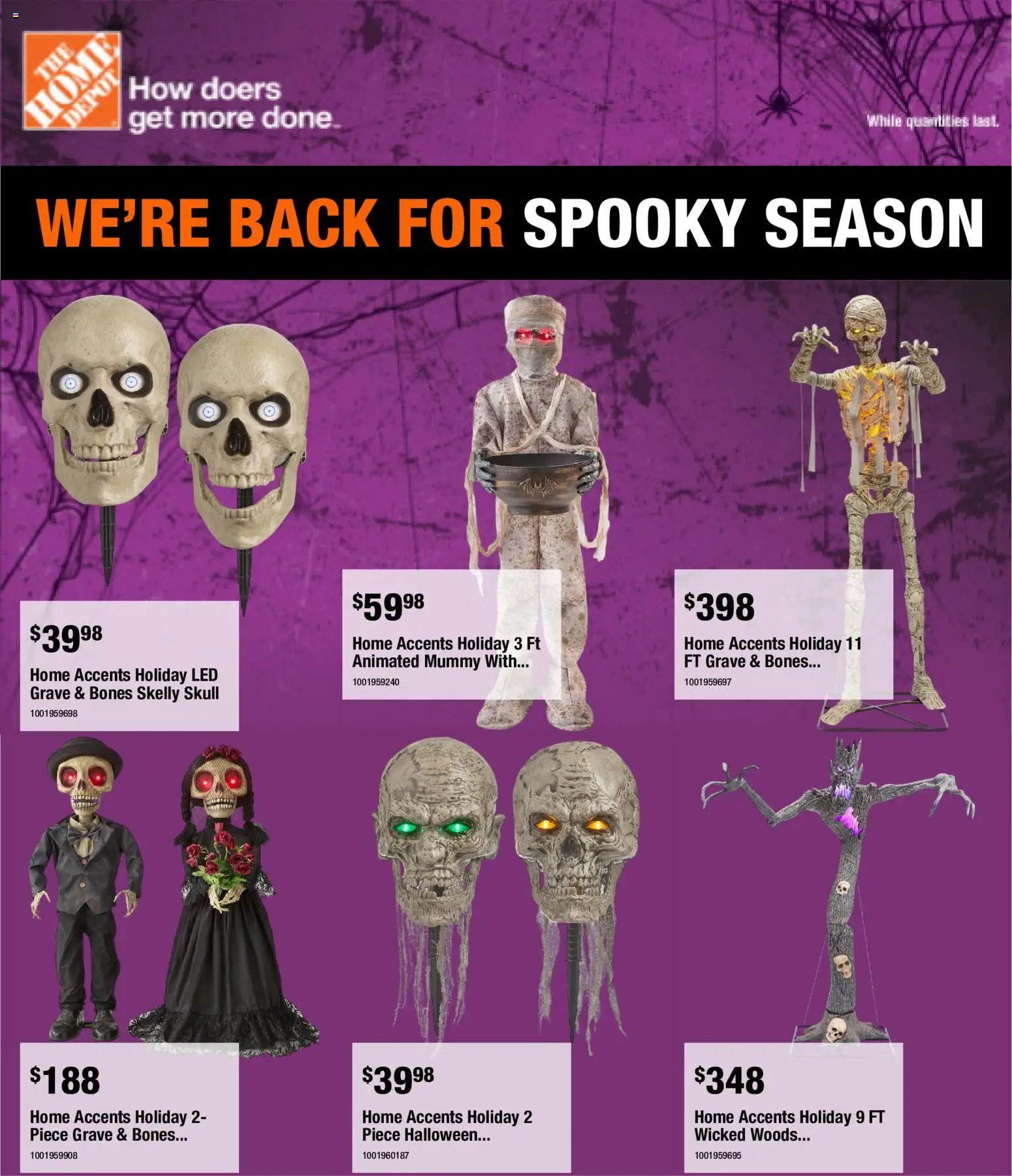 Home Depot flyer - Halloween