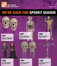 Home Depot flyer - Halloween