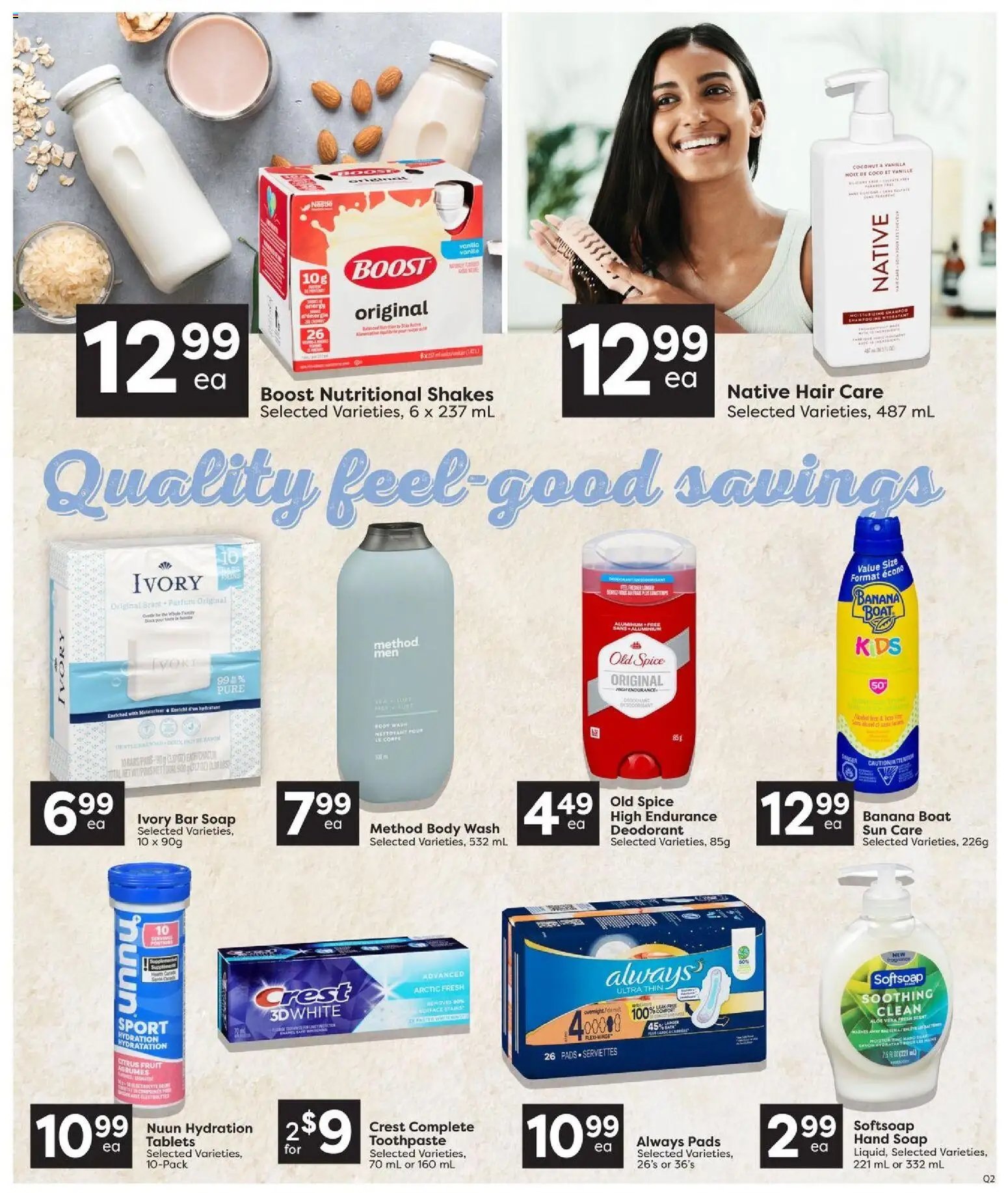 Quality Foods weekly flyer / circulaire