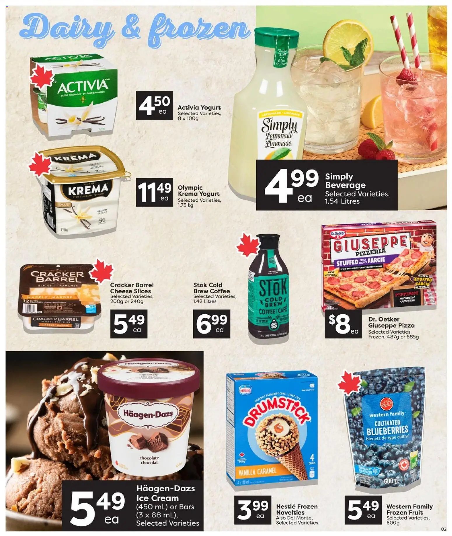 Quality Foods weekly flyer / circulaire