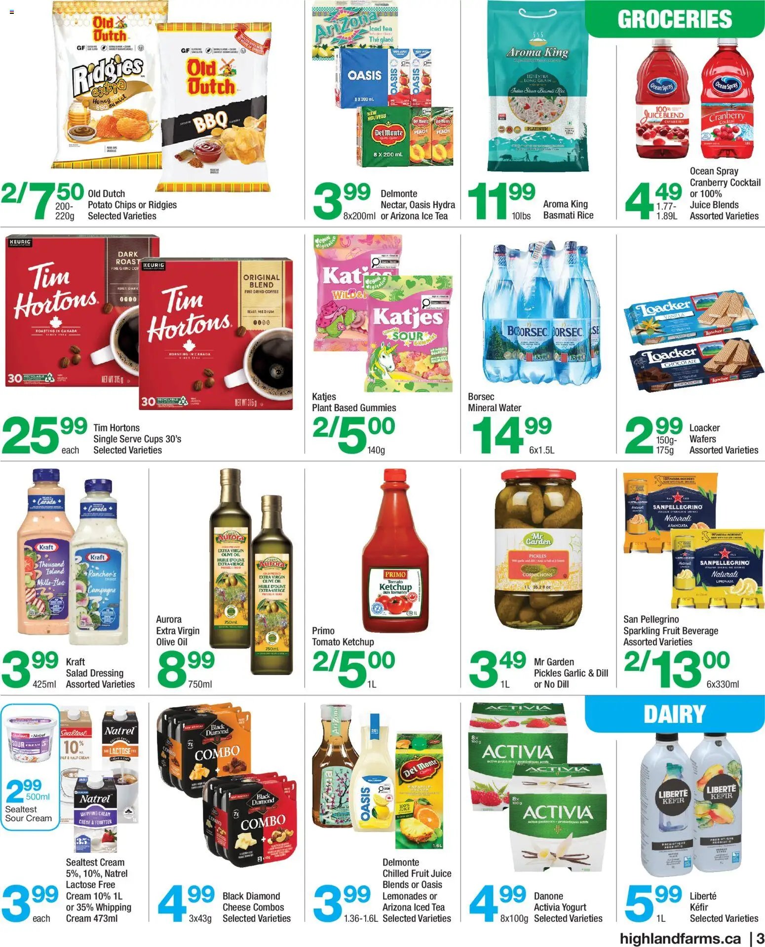 Highland Farms weekly flyer / circulaire