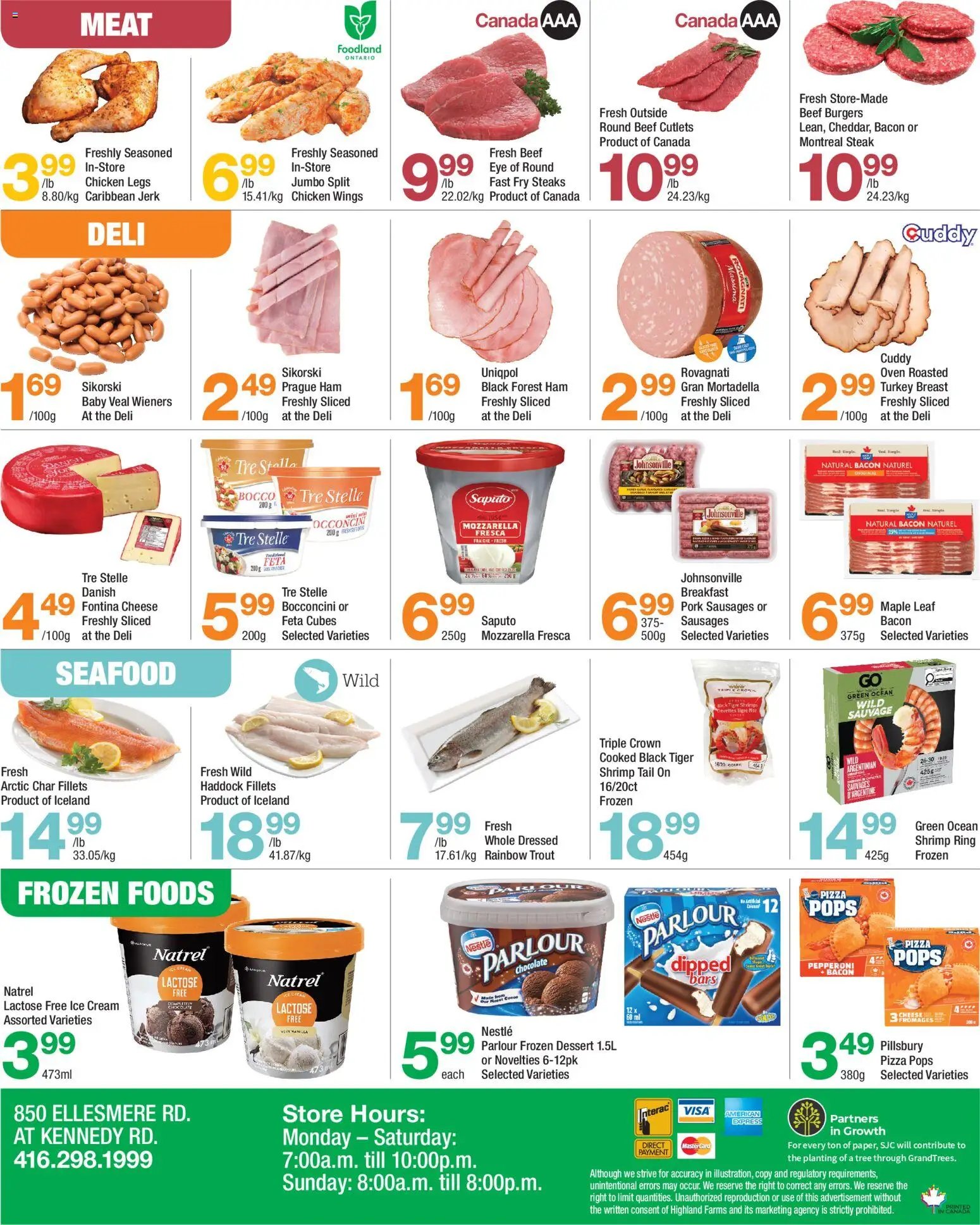 Highland Farms weekly flyer / circulaire