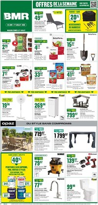 BMR weekly flyer / circulaire