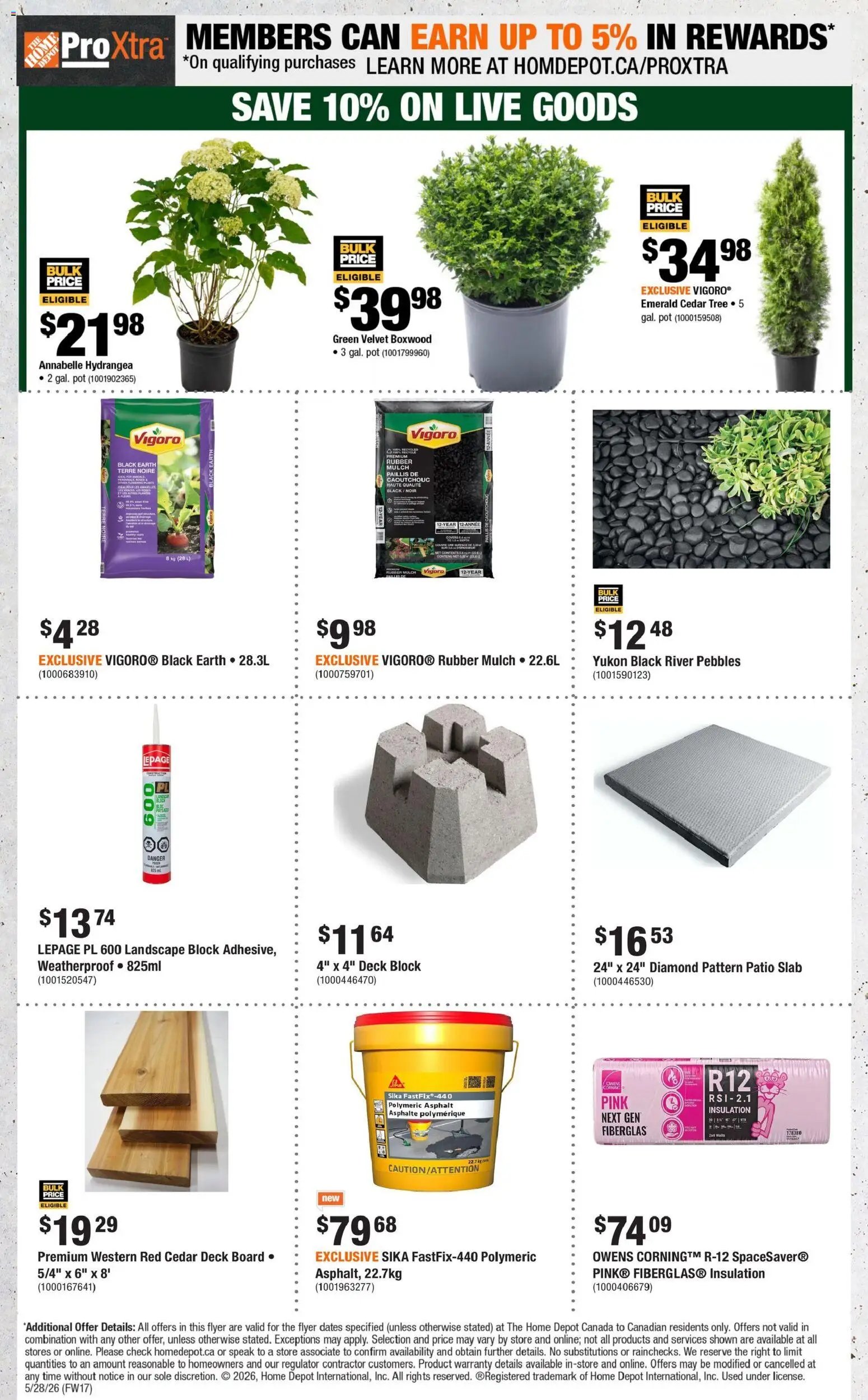 Home Depot weekly flyer - PE