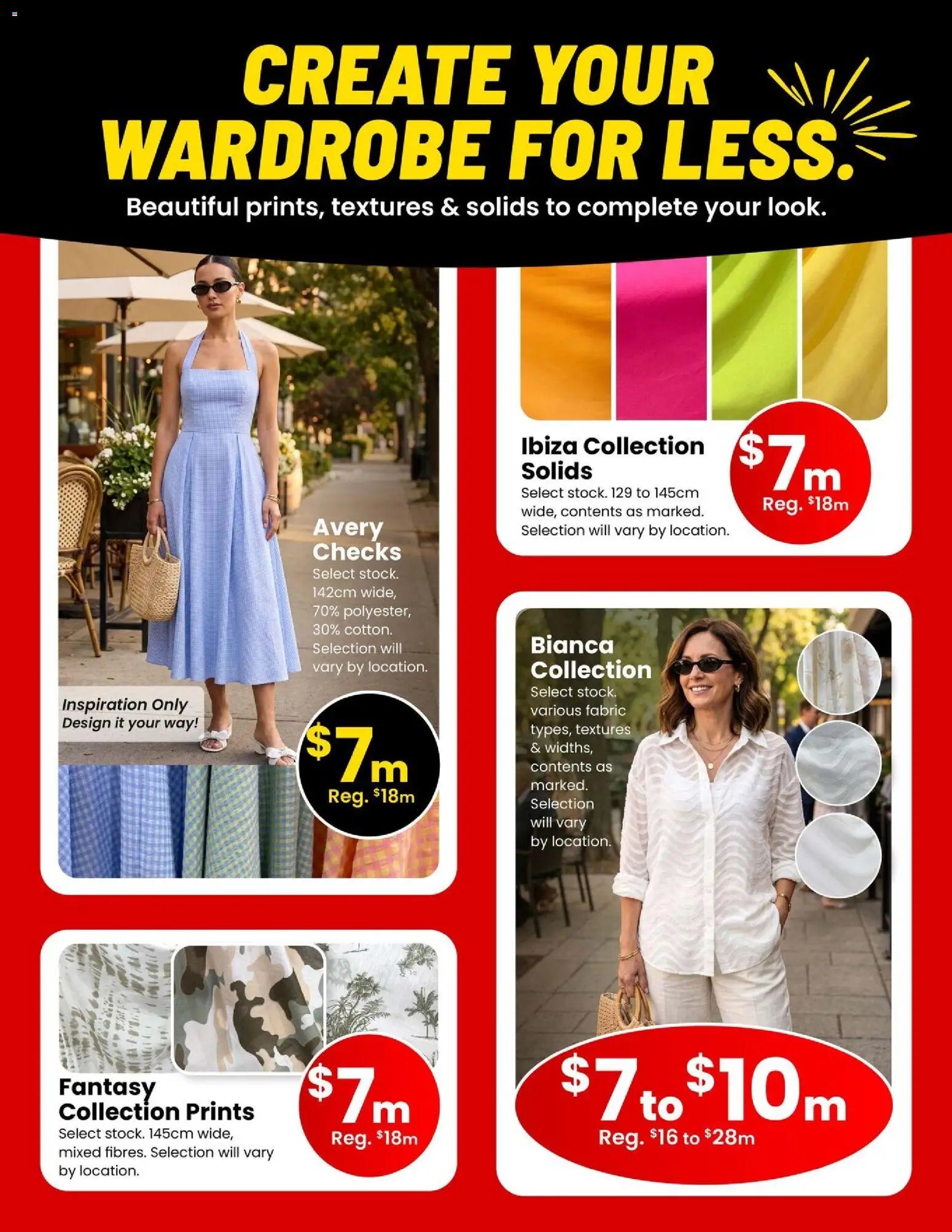 Weekly flyer - Hot Summer Clearance