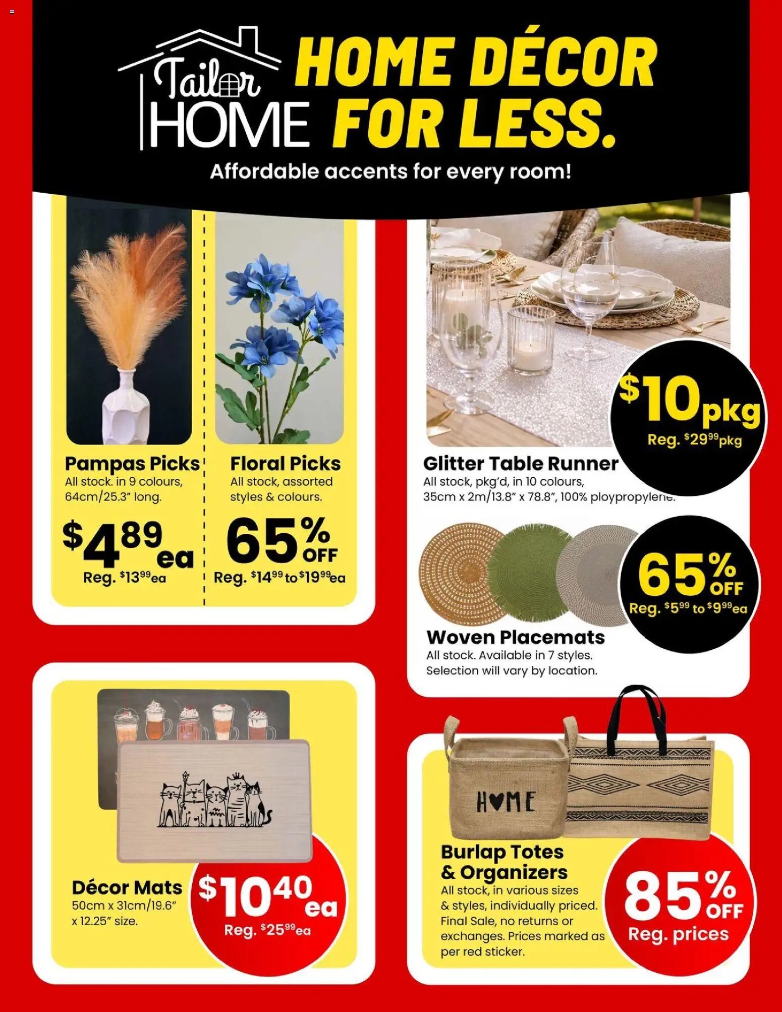 Weekly flyer - Hot Summer Clearance