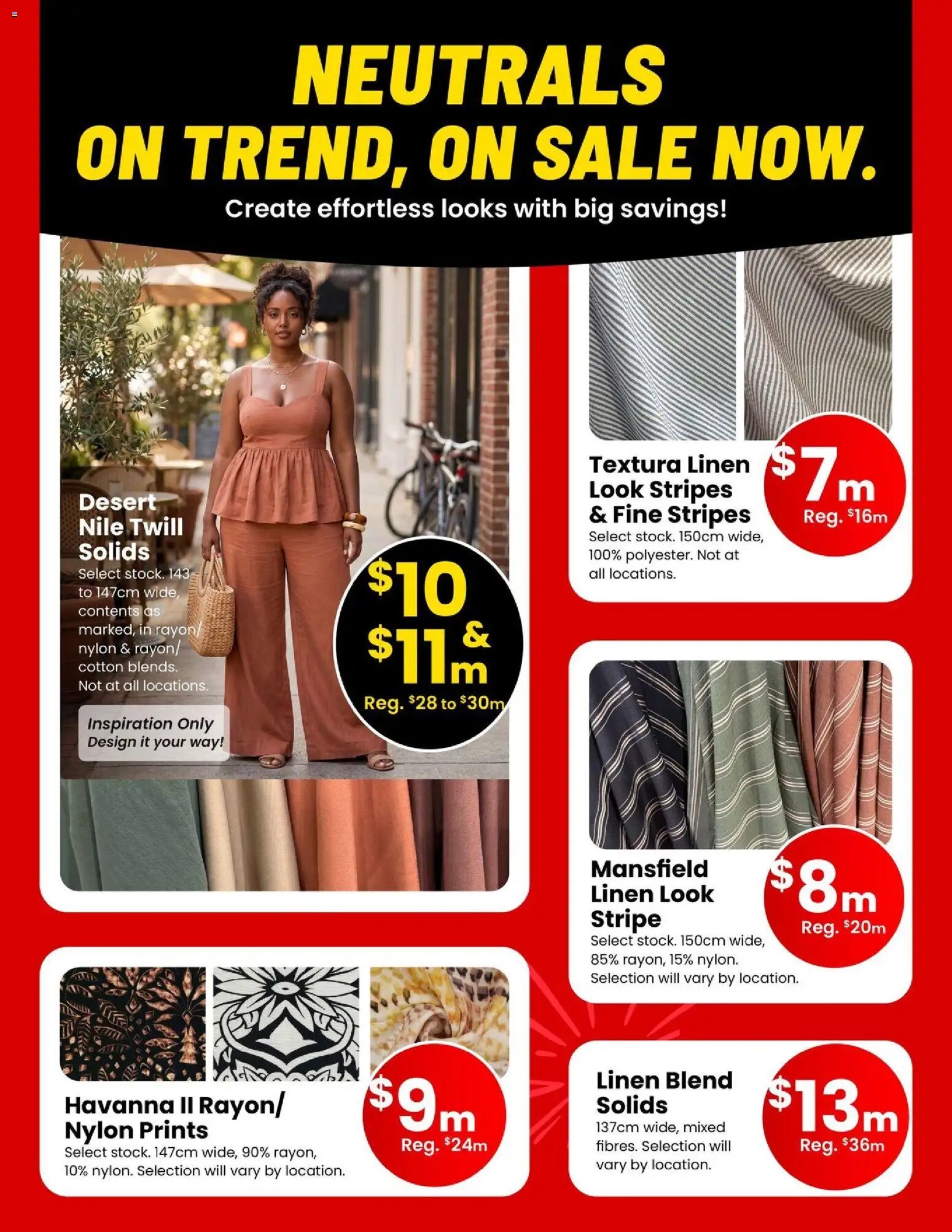 Weekly flyer - Hot Summer Clearance