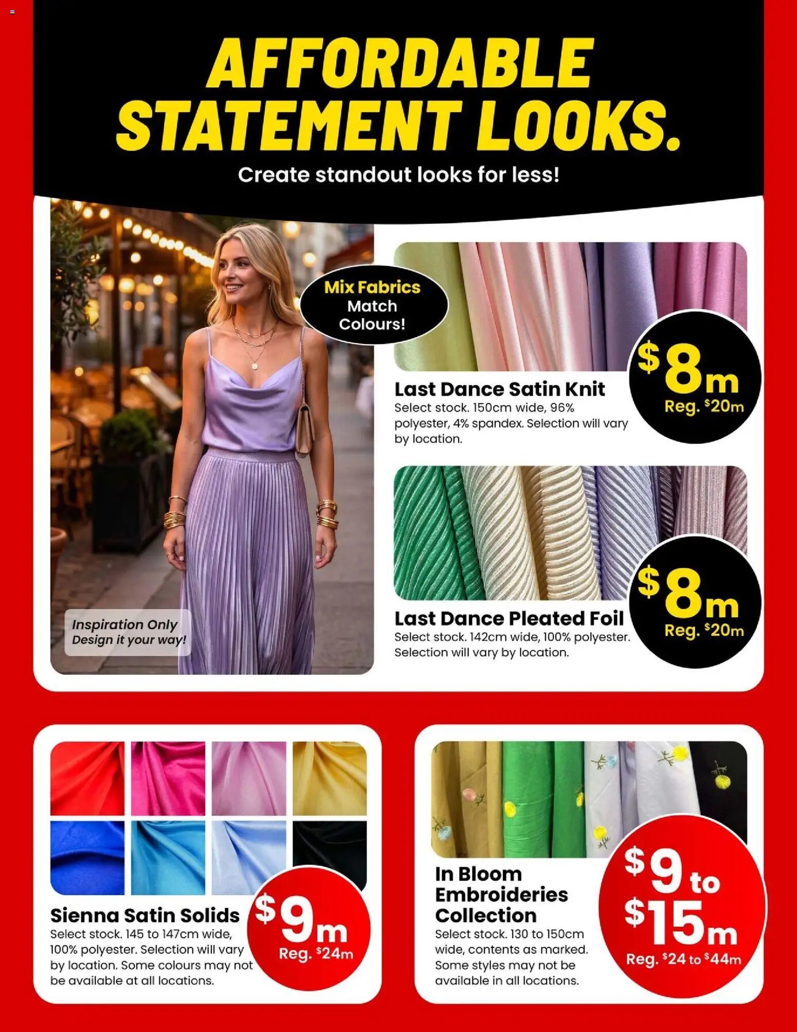 Weekly flyer - Hot Summer Clearance