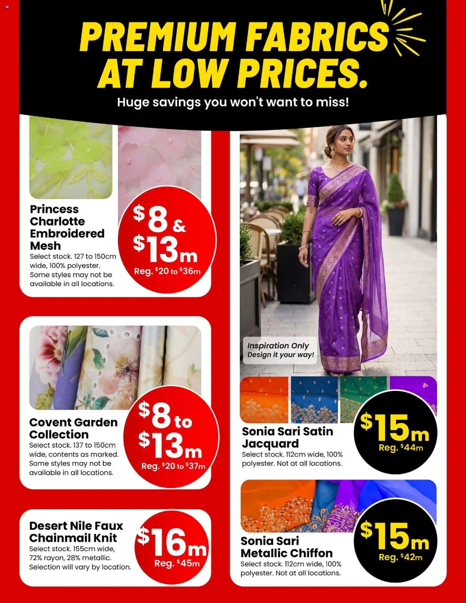Weekly flyer - Hot Summer Clearance