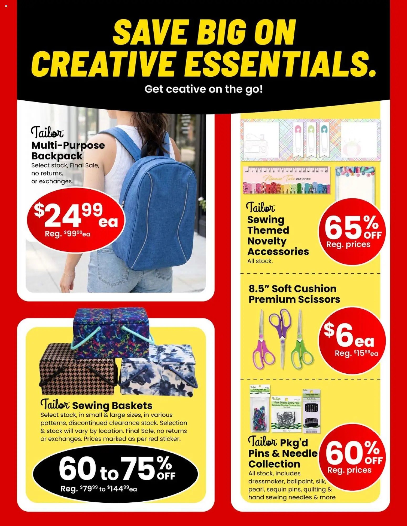 Weekly flyer - Hot Summer Clearance
