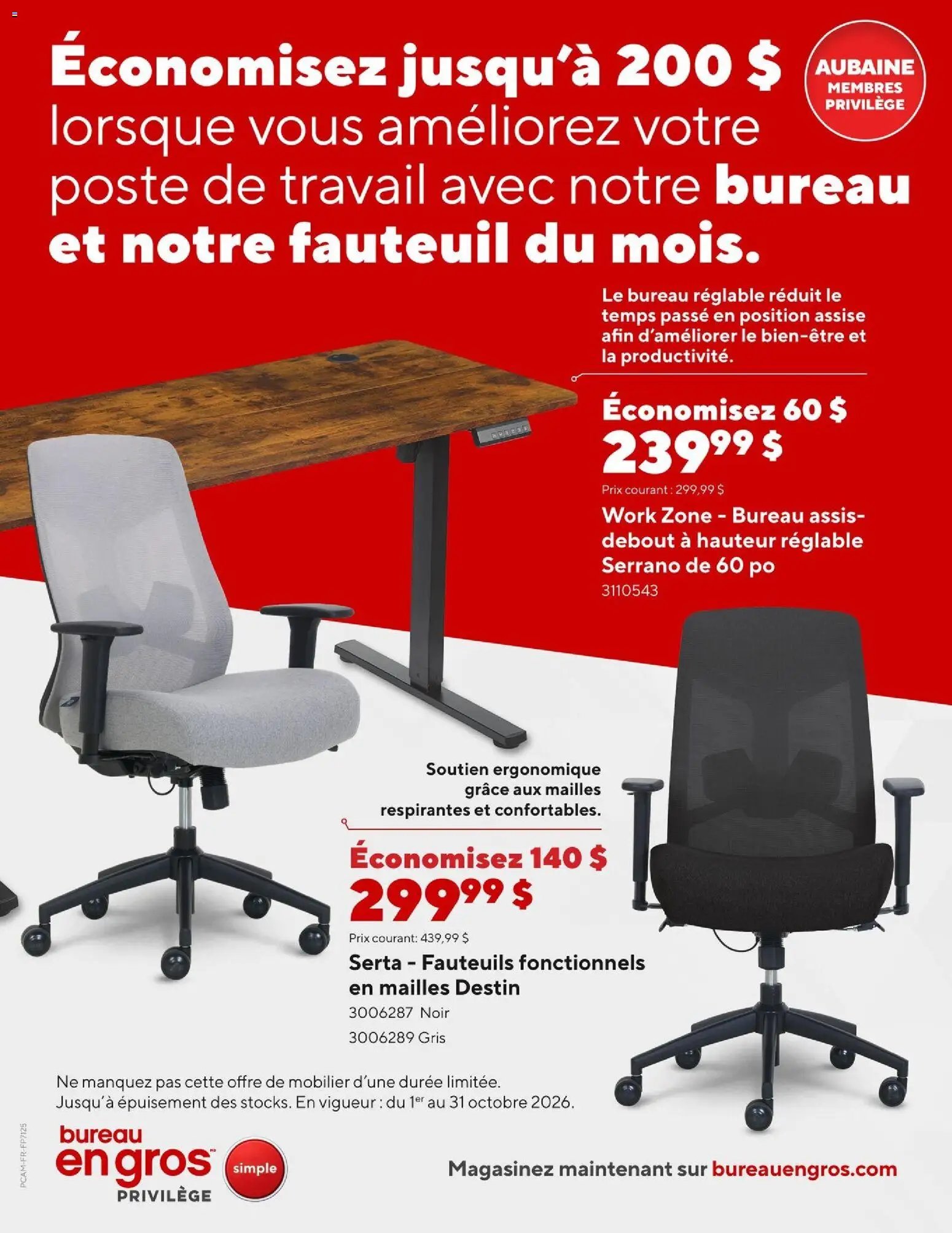 Staples circulaire - Entreprises