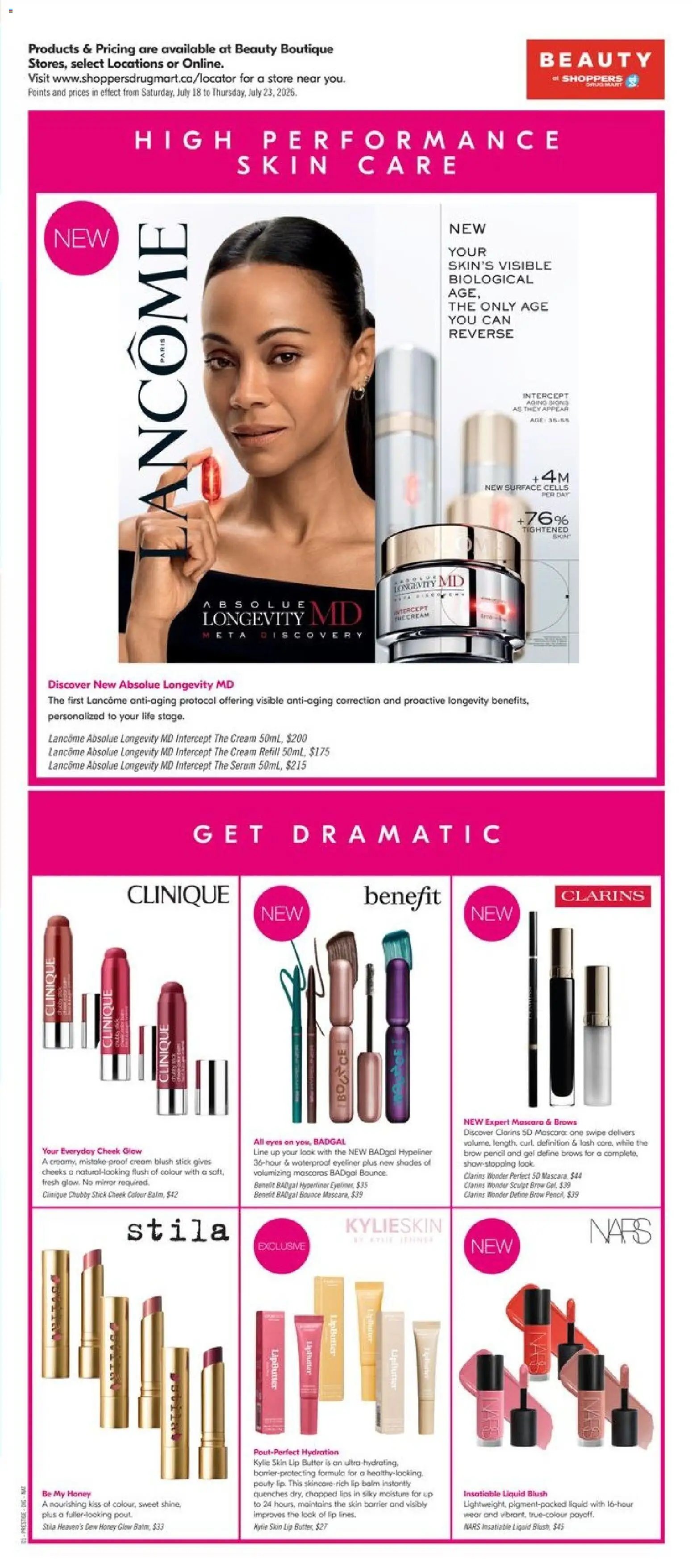 Shoppers weekly flyer / circulaire
