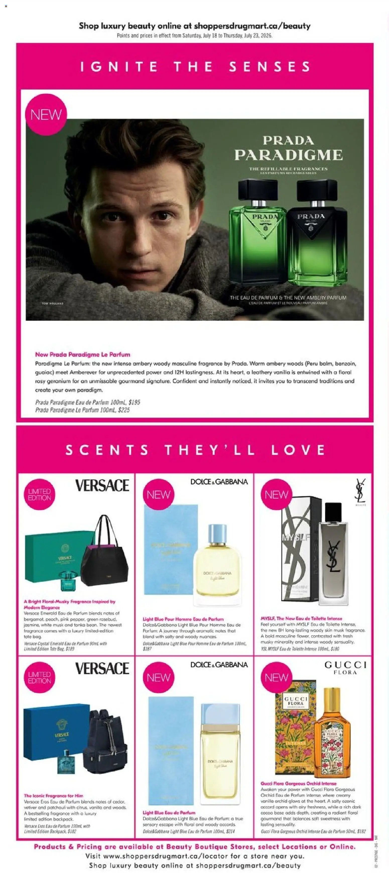 Shoppers weekly flyer / circulaire