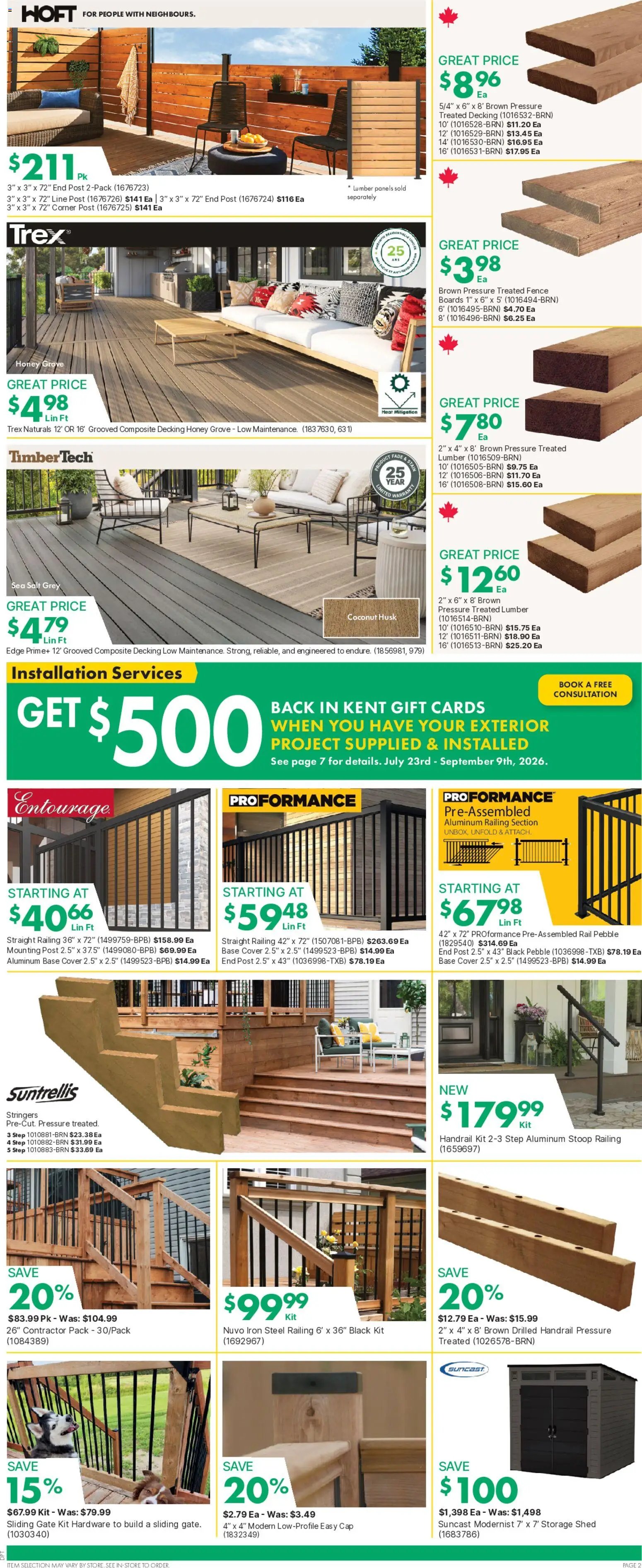 Kent weekly flyer - NS