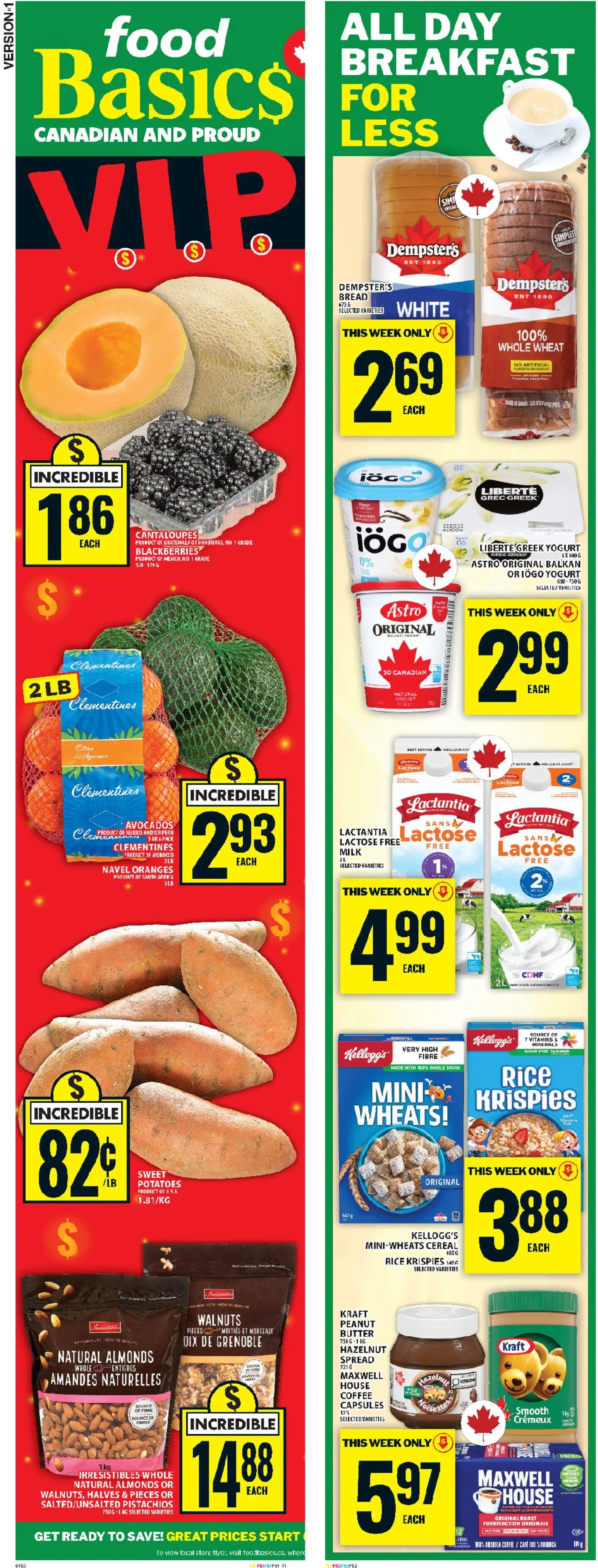 Food Basics weekly flyer / circulaire