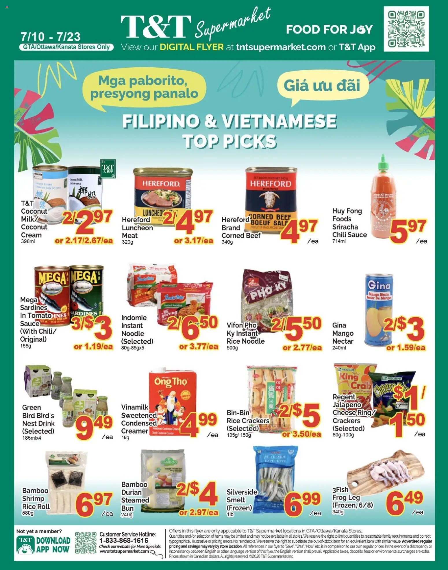 T&T Supermarket flyer