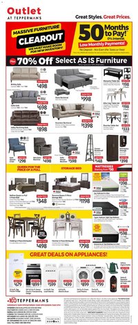 Tepperman's outlet (2026-05-22 - 2026-05-27)