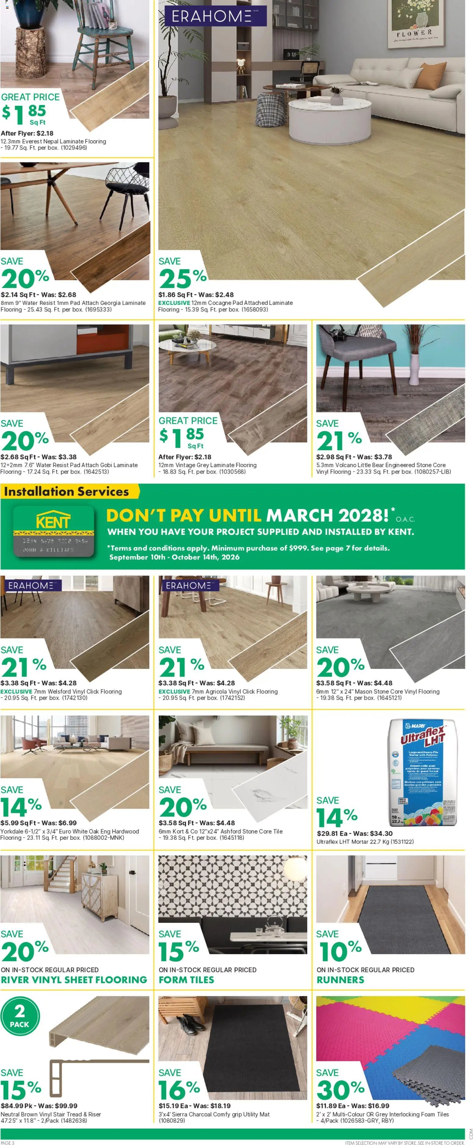 Kent weekly flyer - NL
