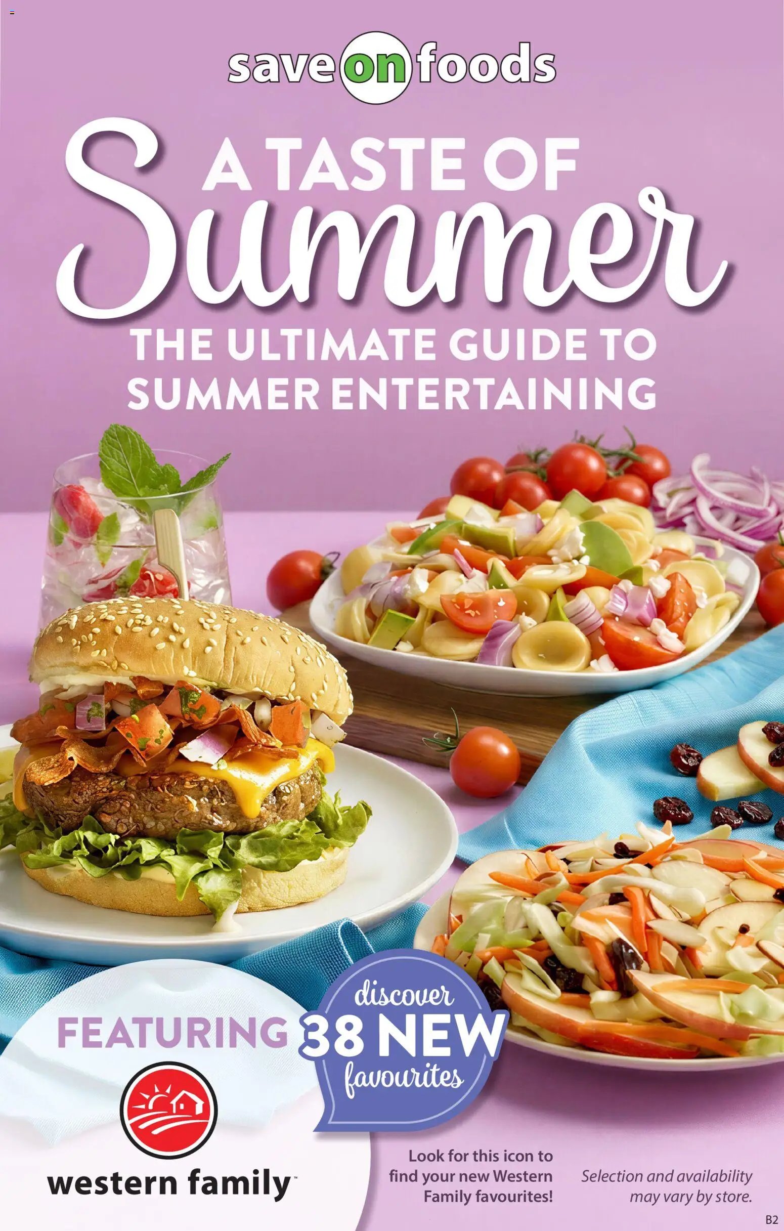 Save on foods flyer - A taste of summer