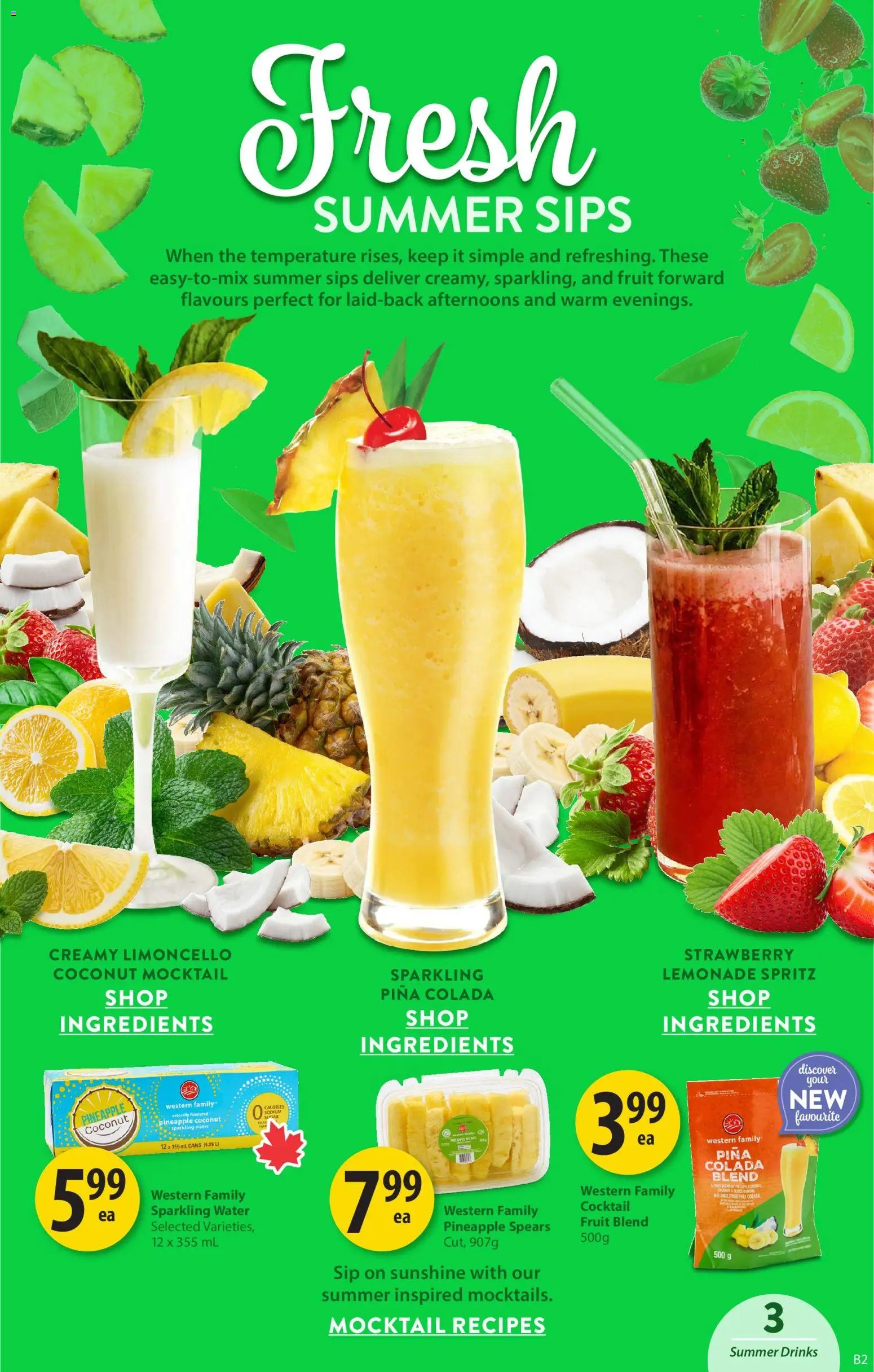 Save on foods flyer - A taste of summer
