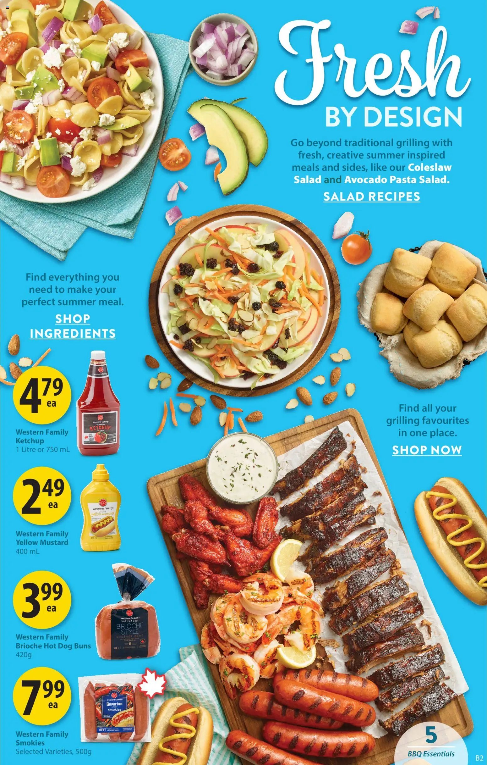 Save on foods flyer - A taste of summer