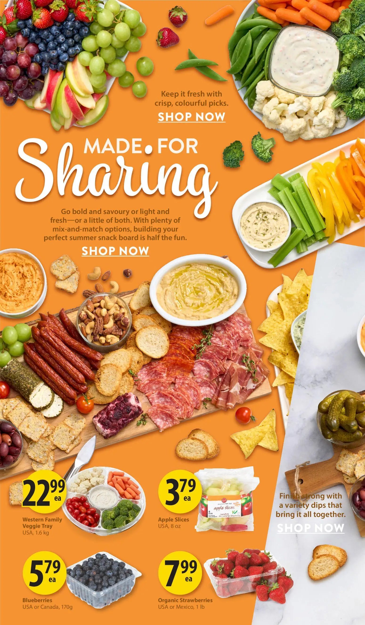 Save on foods flyer - A taste of summer