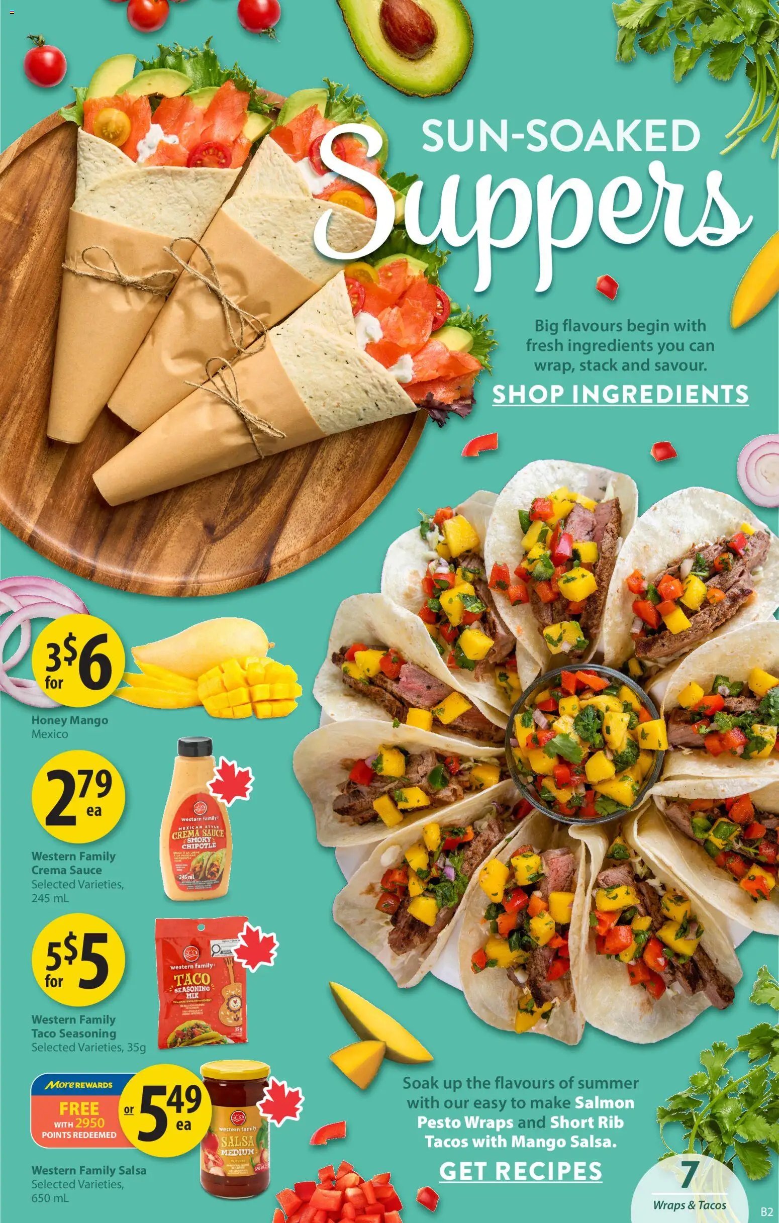 Save on foods flyer - A taste of summer