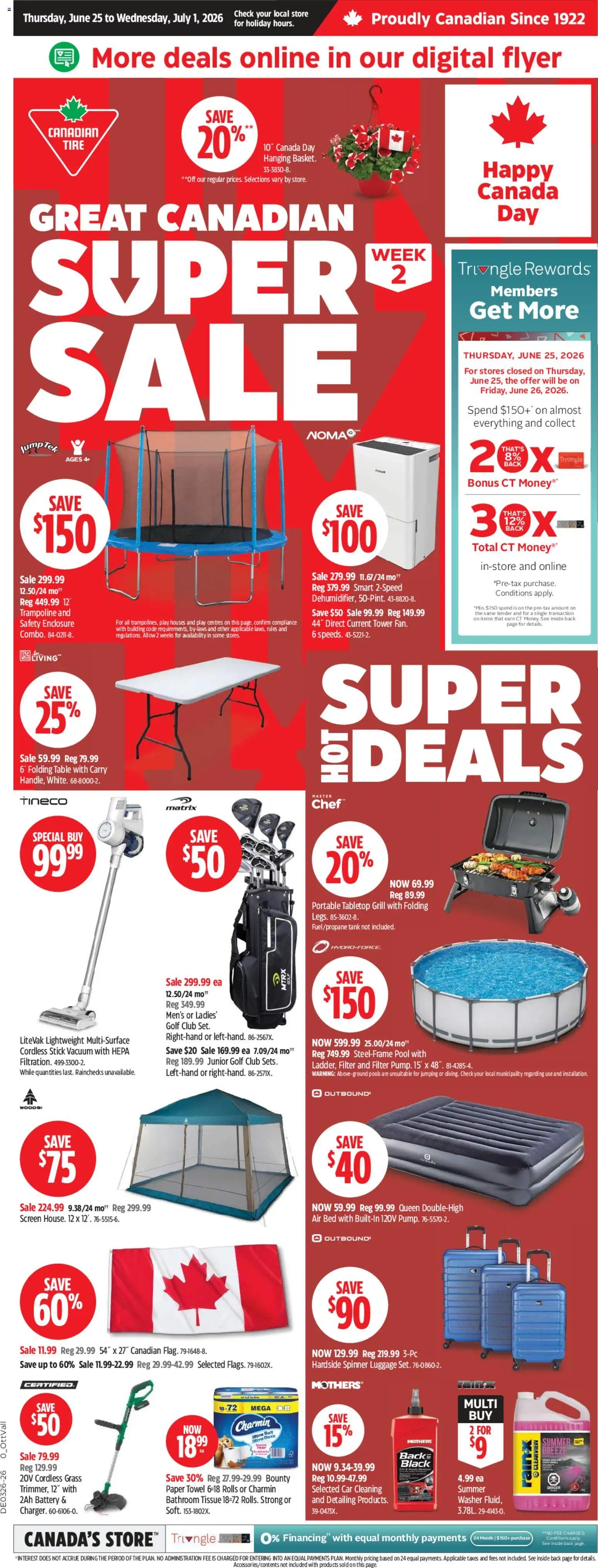 Canadian Tire weekly flyer