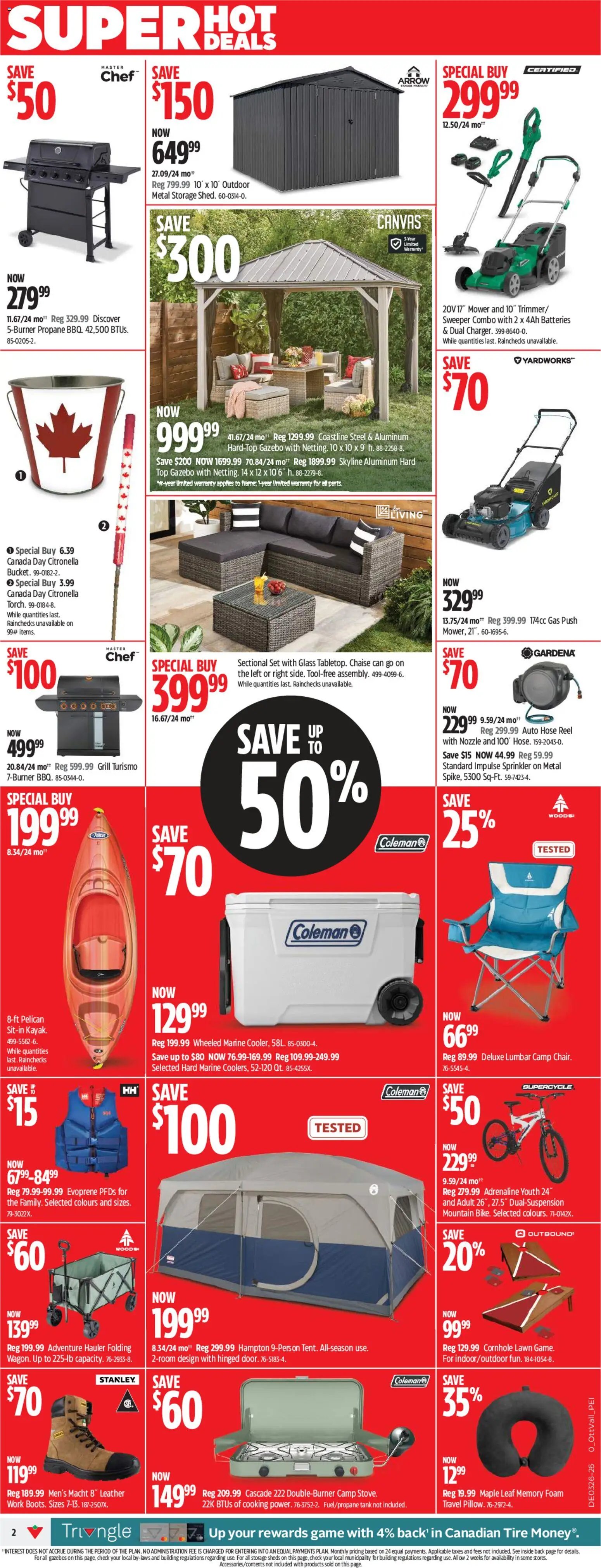 Canadian Tire weekly flyer