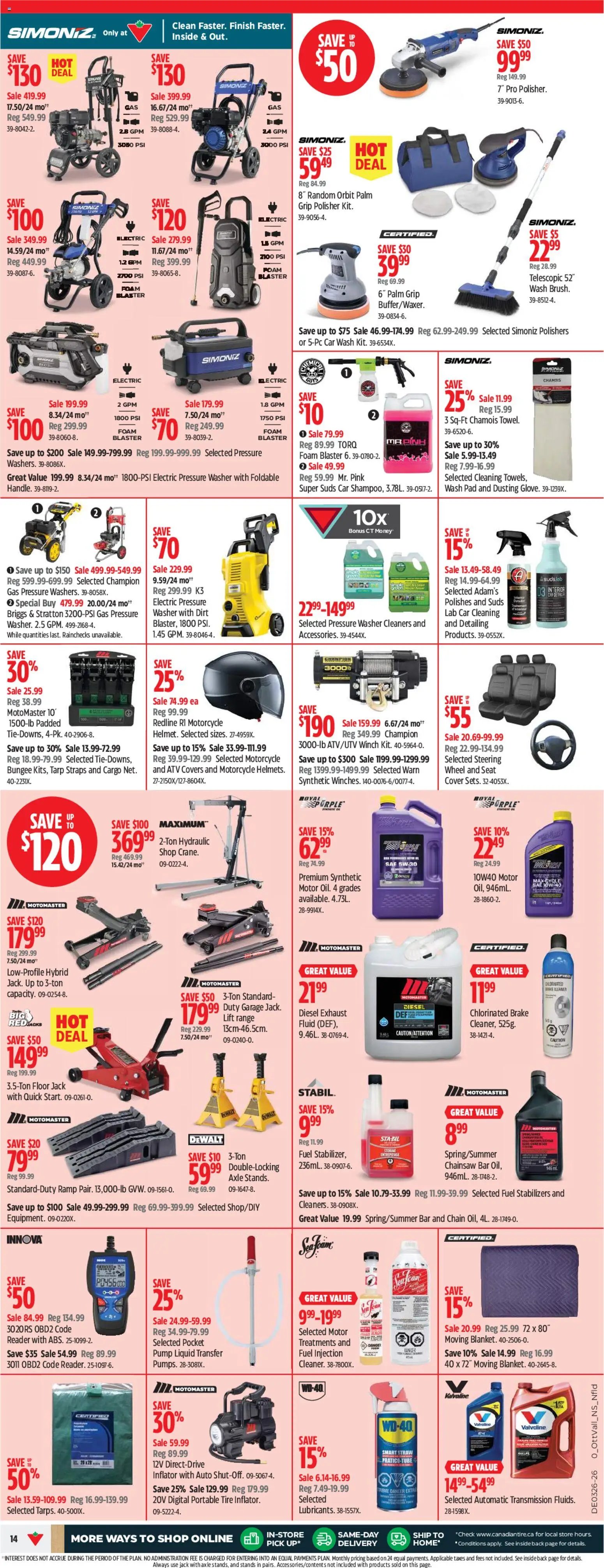 Canadian Tire weekly flyer