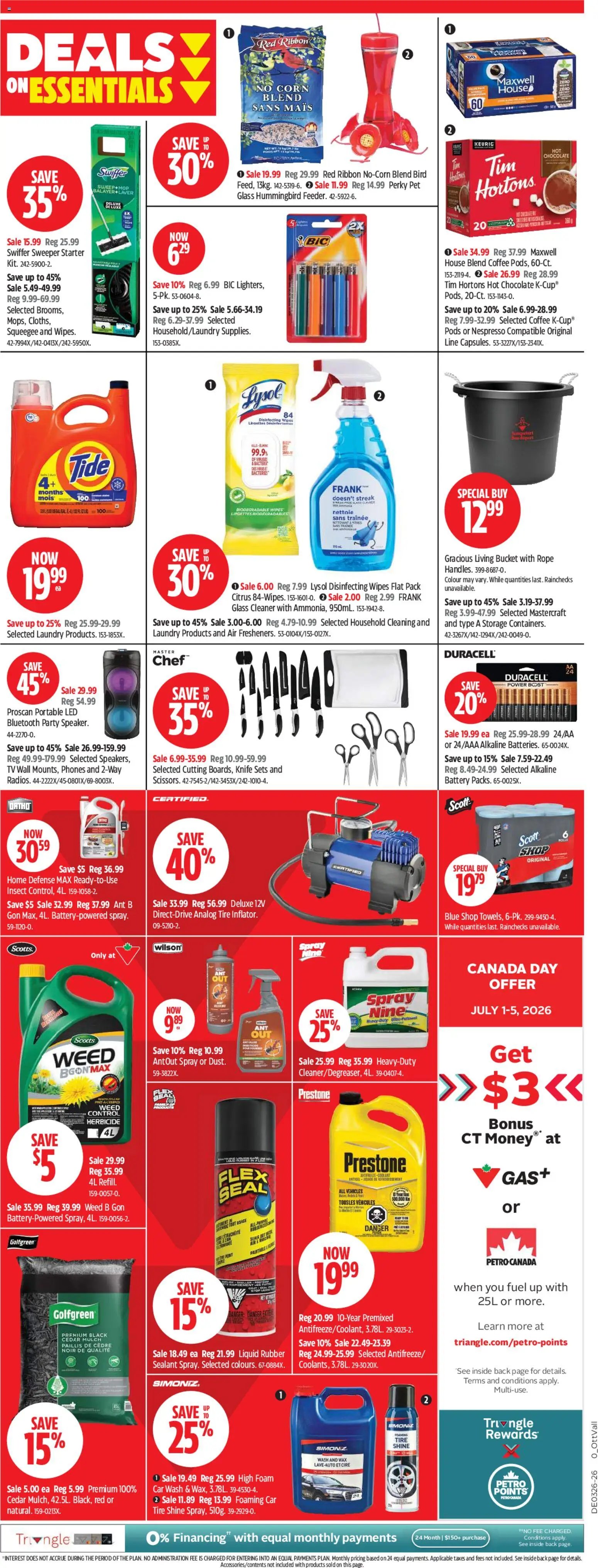 Canadian Tire weekly flyer
