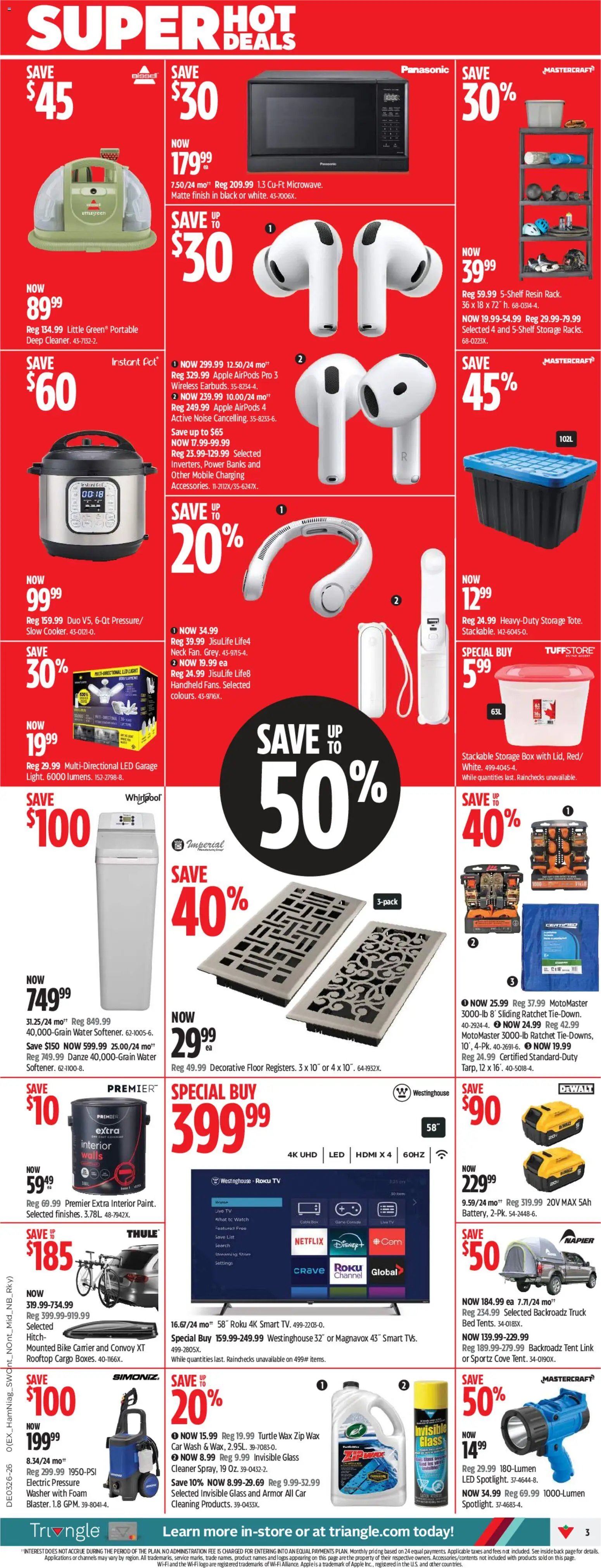 Canadian Tire weekly flyer