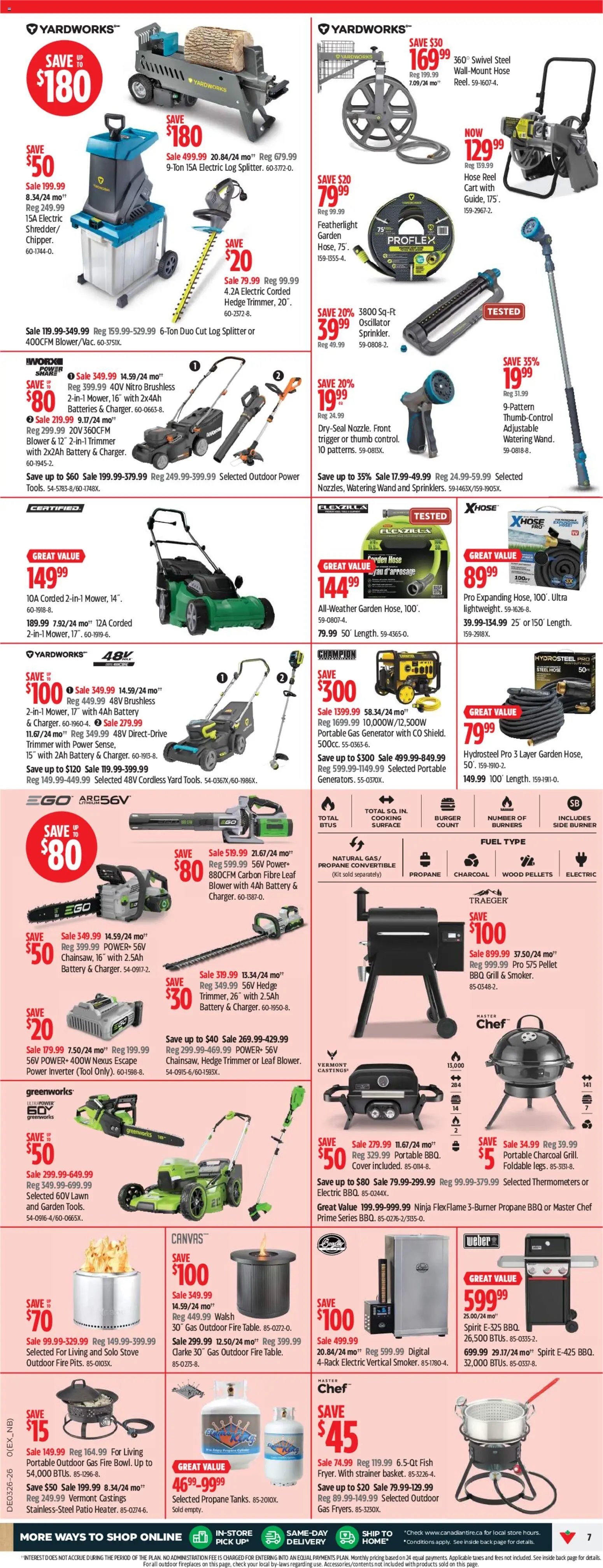 Canadian Tire weekly flyer